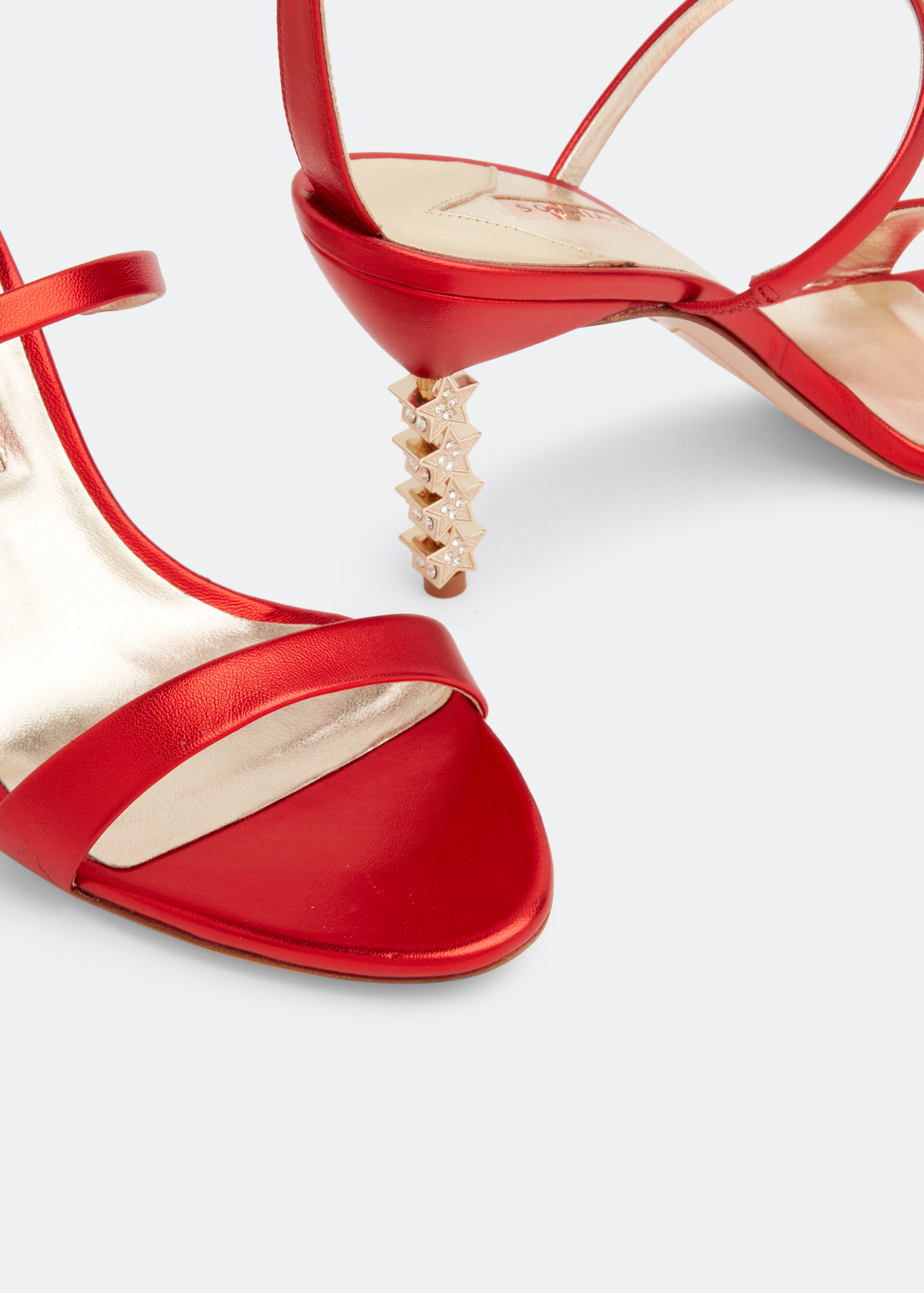 Sophia Webster Rosalind star sandals for Women - Red in