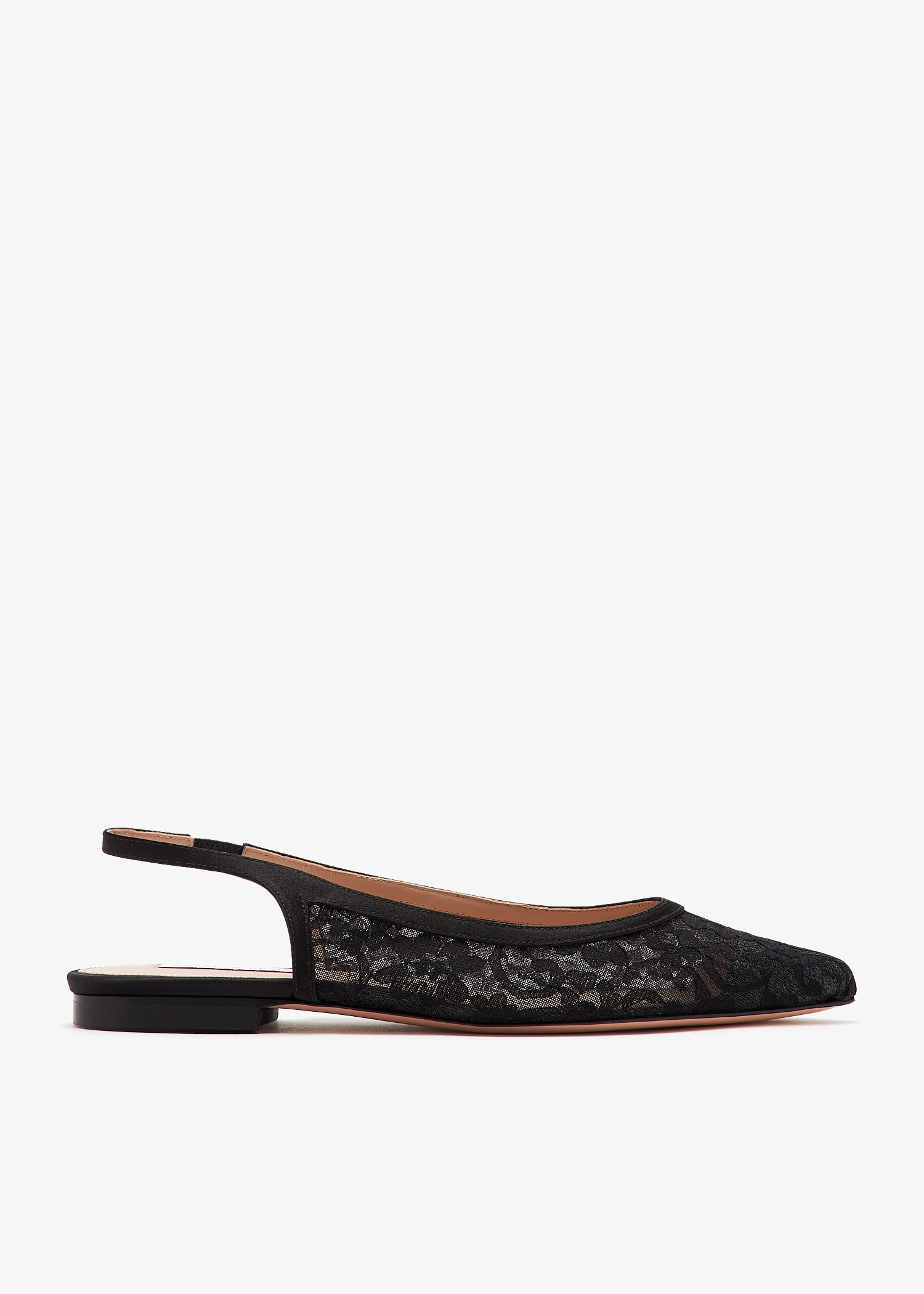 

Stephanie slingback flats, Black