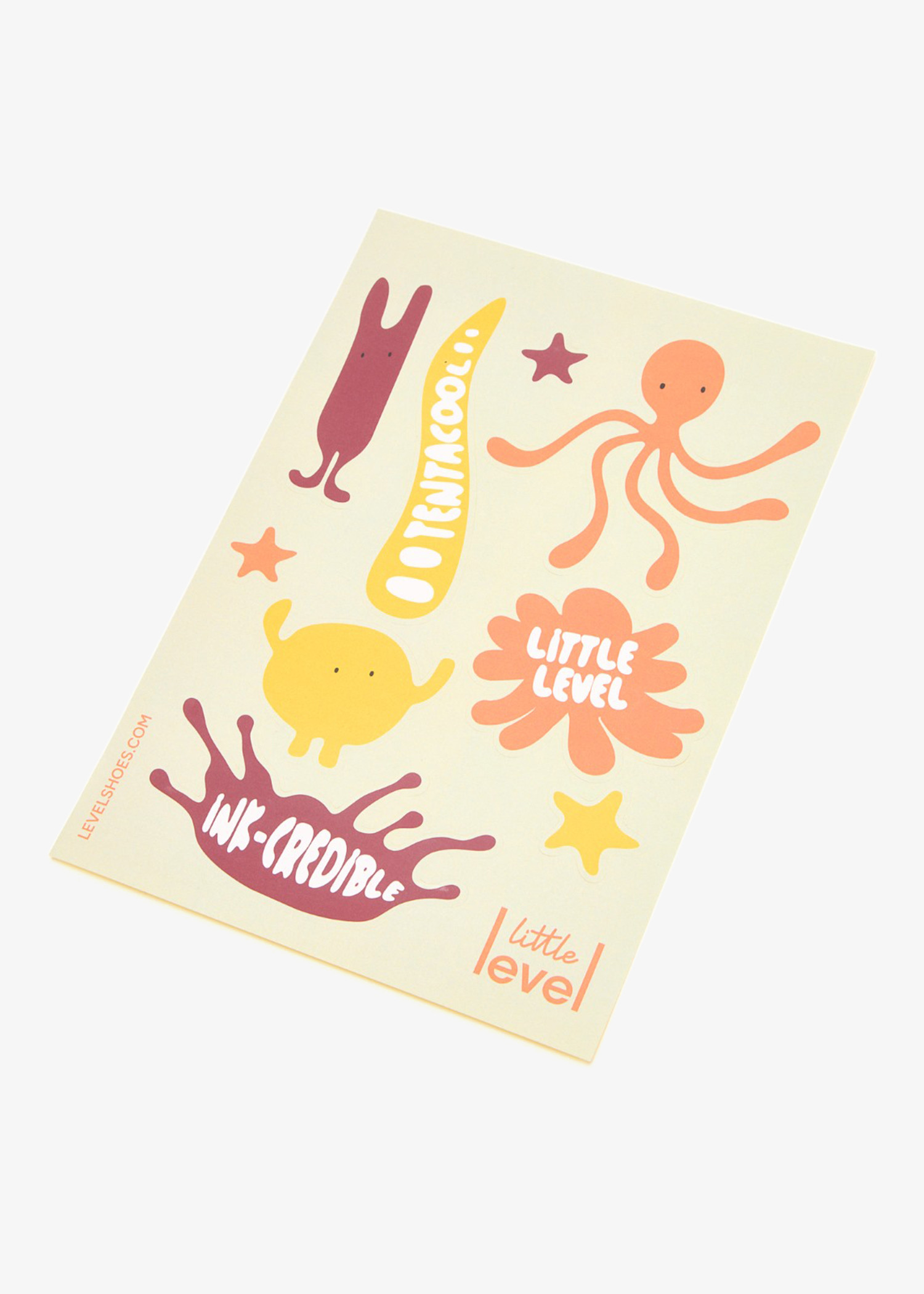 

Sticker sheet, Multicolored