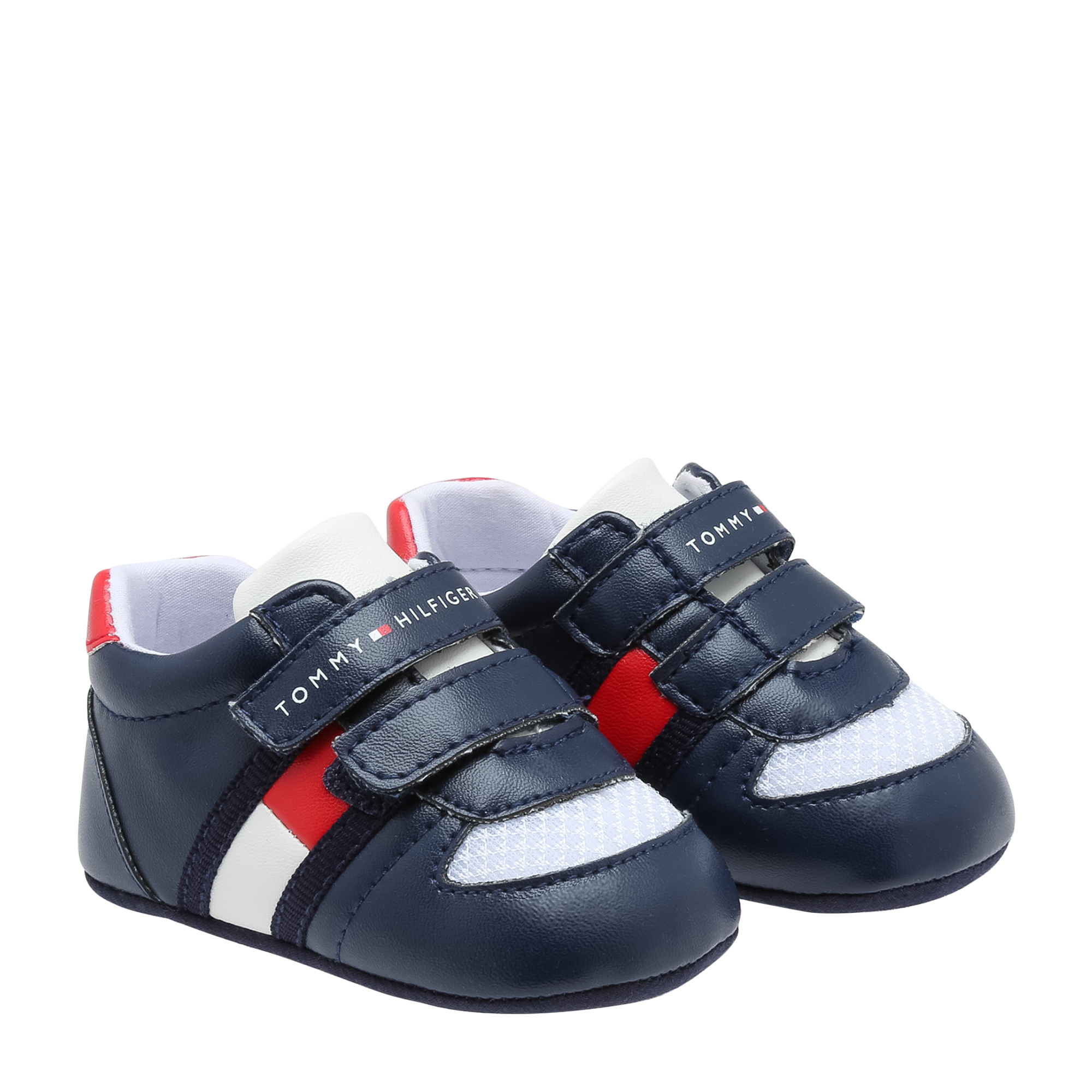 

Velcro crib shoes, Blue