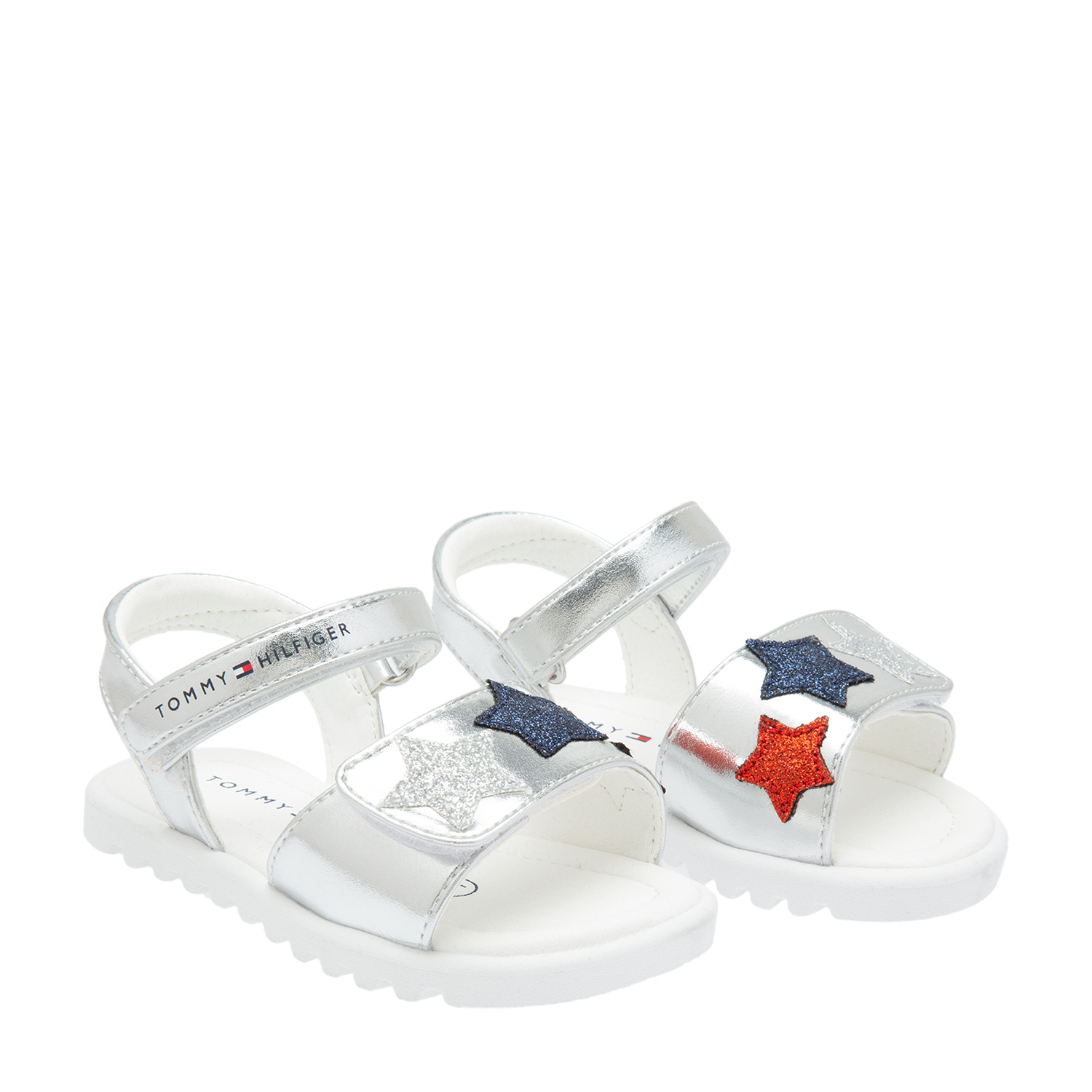 

Star sandals, Silver