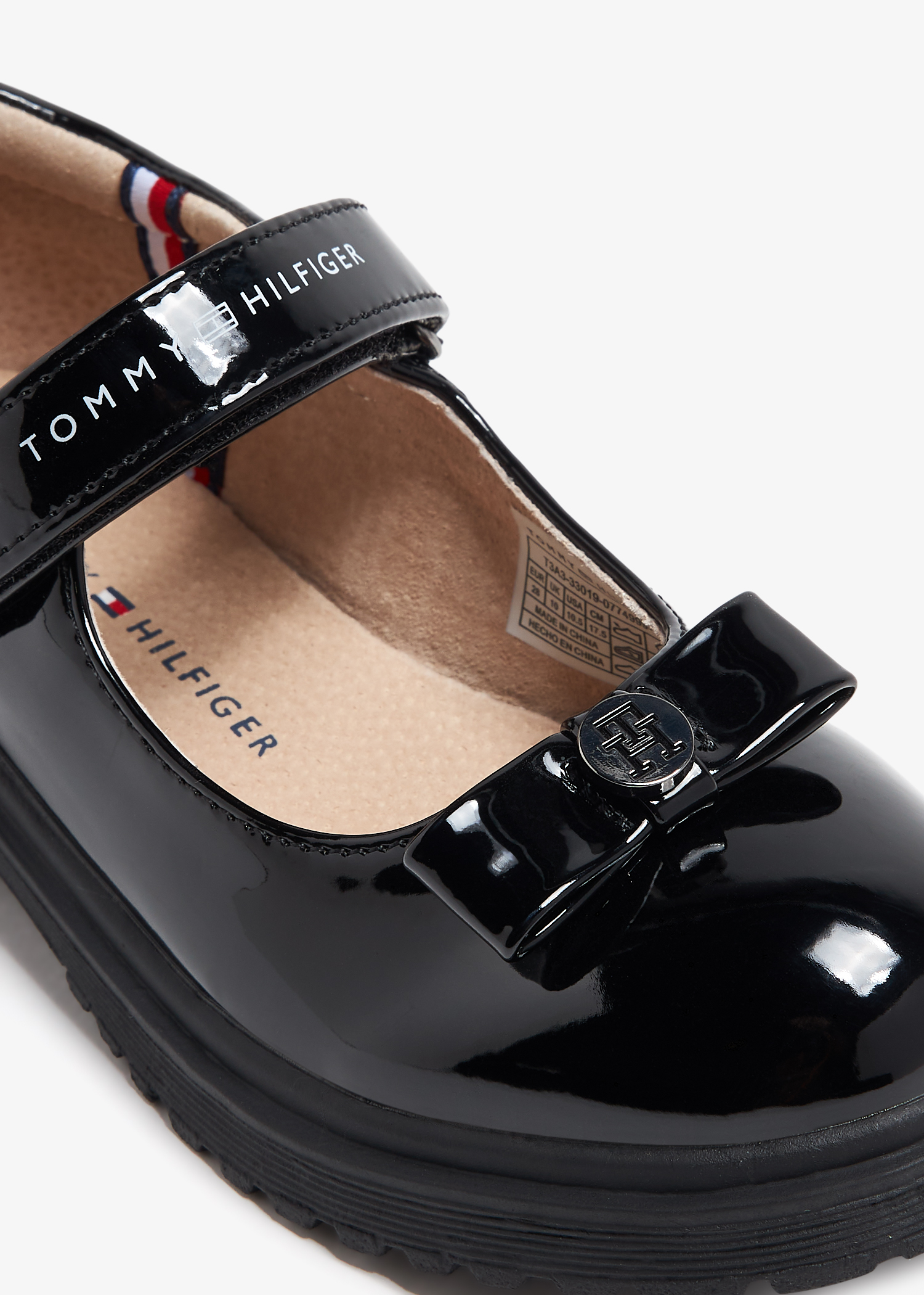 Tommy Hilfiger Bow ballerinas for Girl Black in KSA Level Shoes