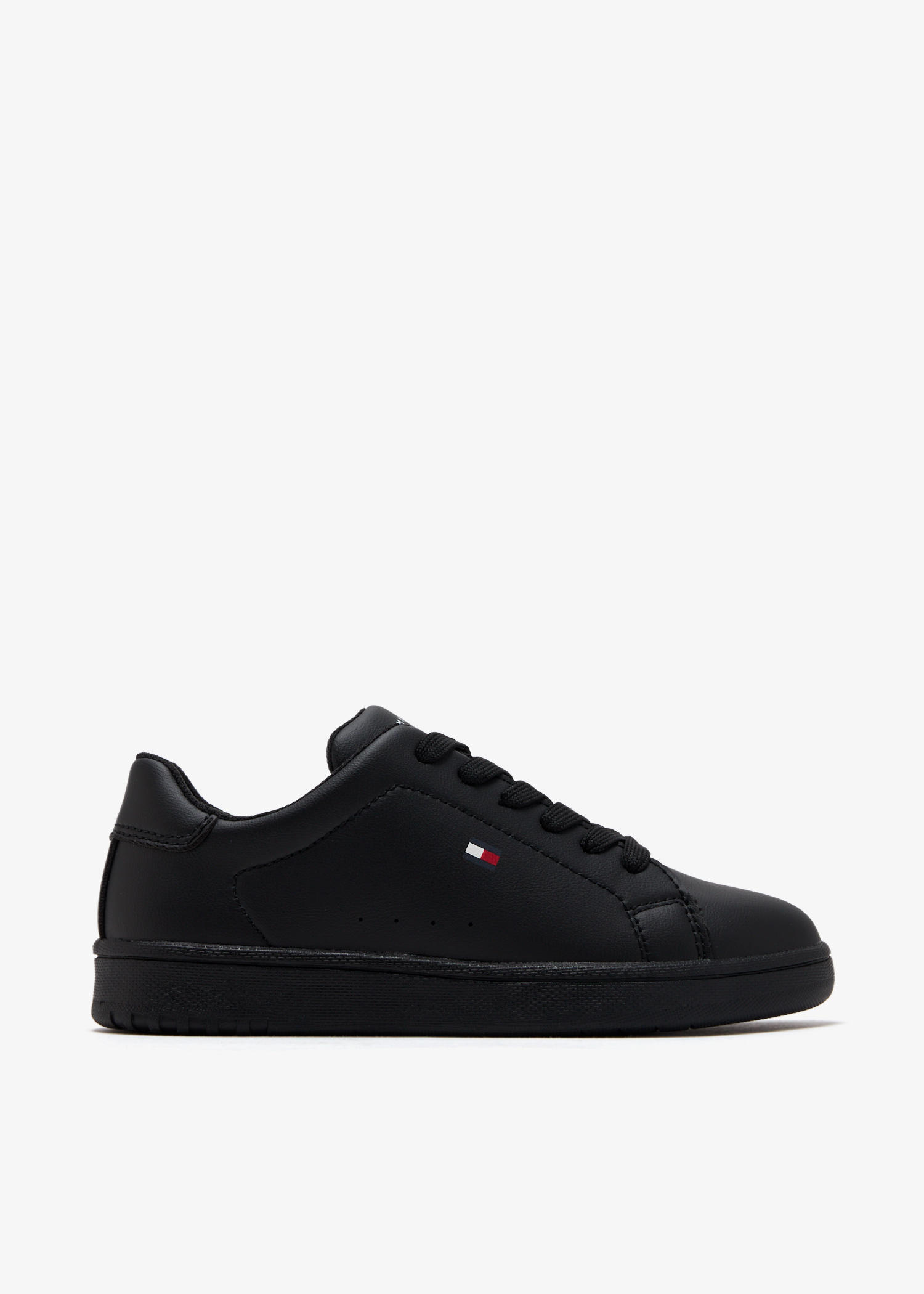 

Leather sneakers, Black