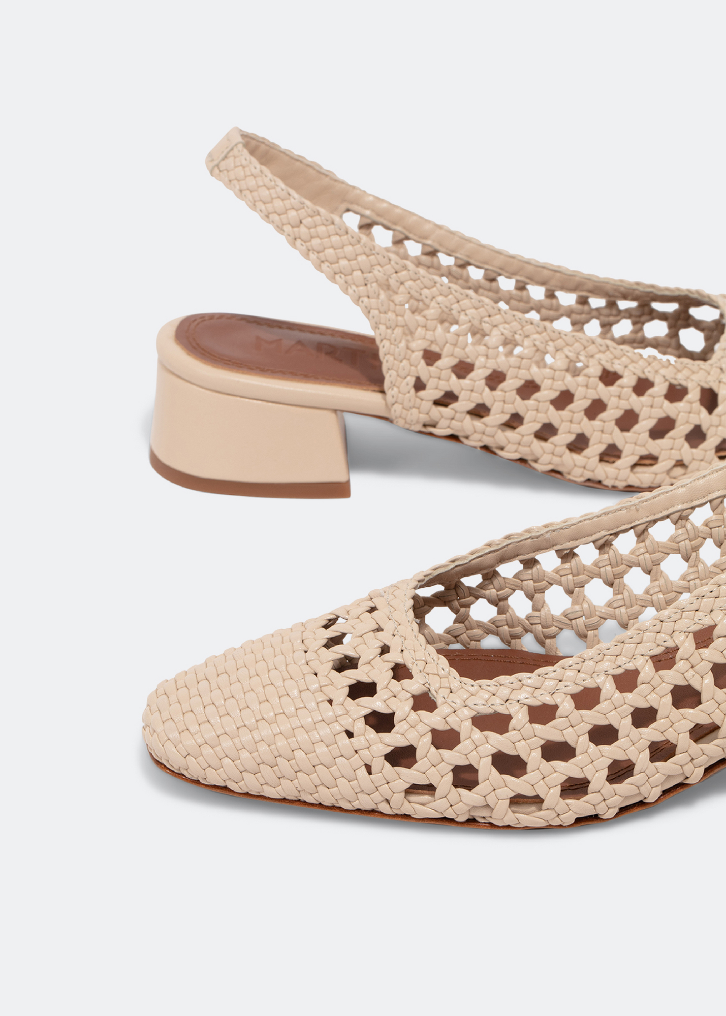 

Tarragona slingback pumps, Beige