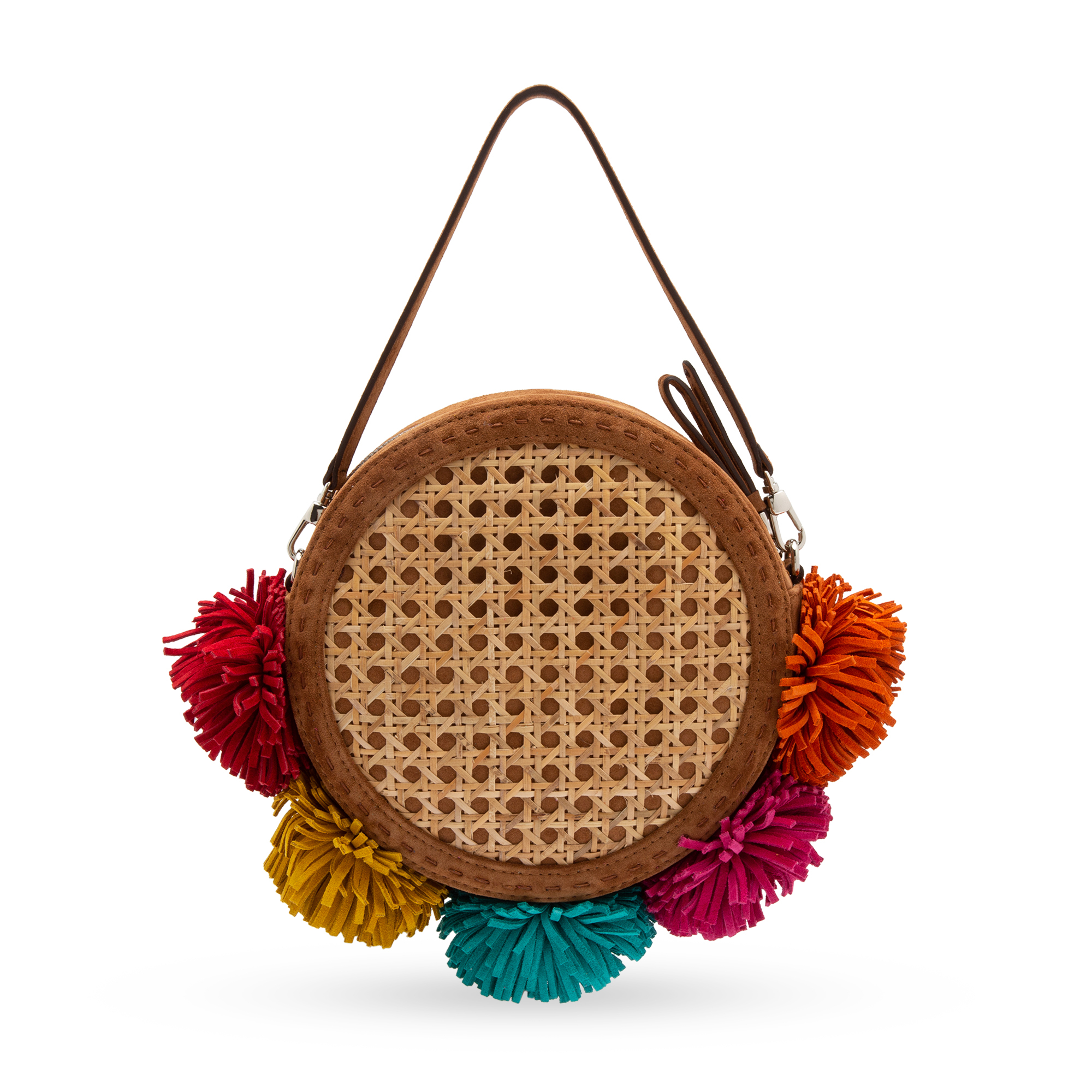 

Tambourine bag, Brown