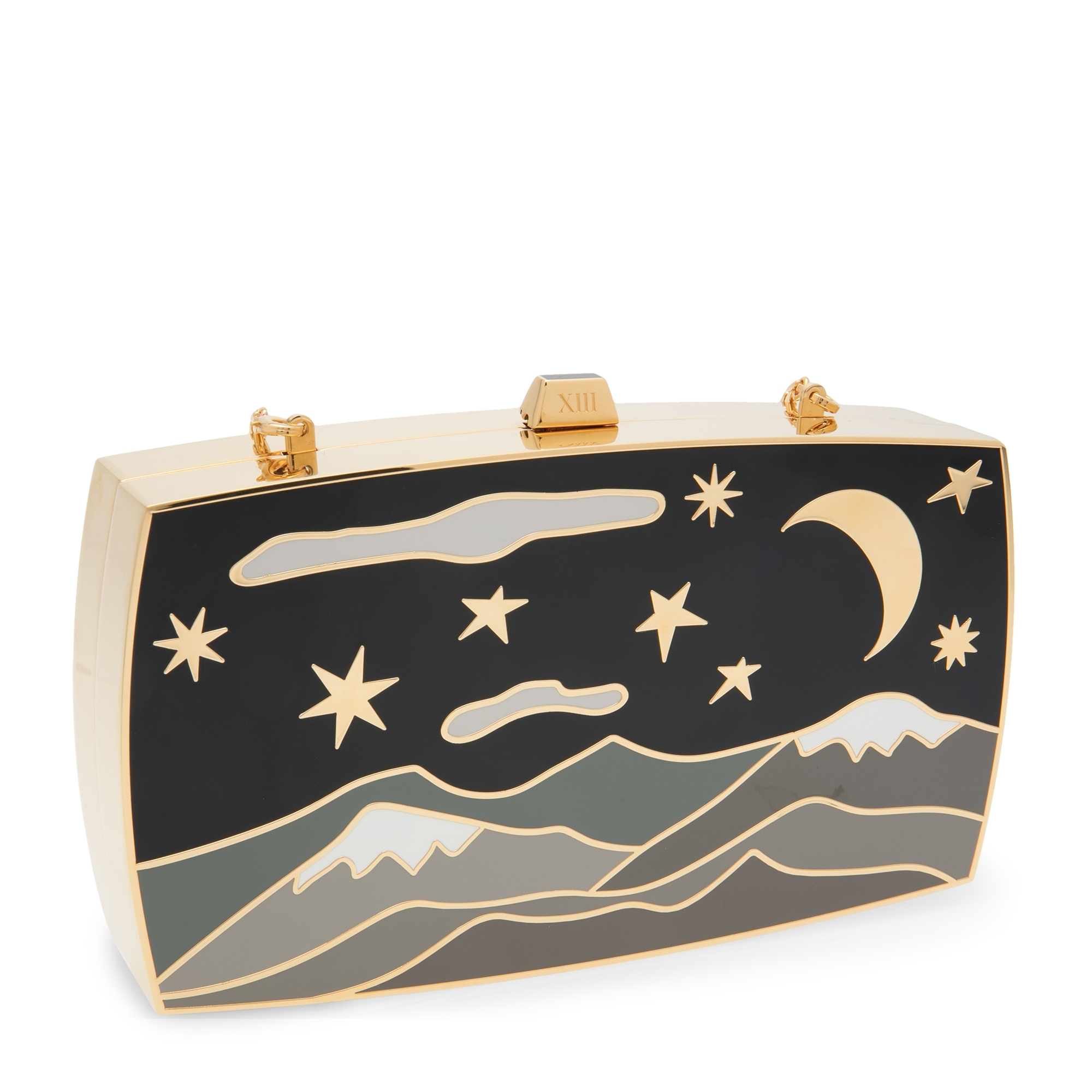 

The Journey clutch, Prints