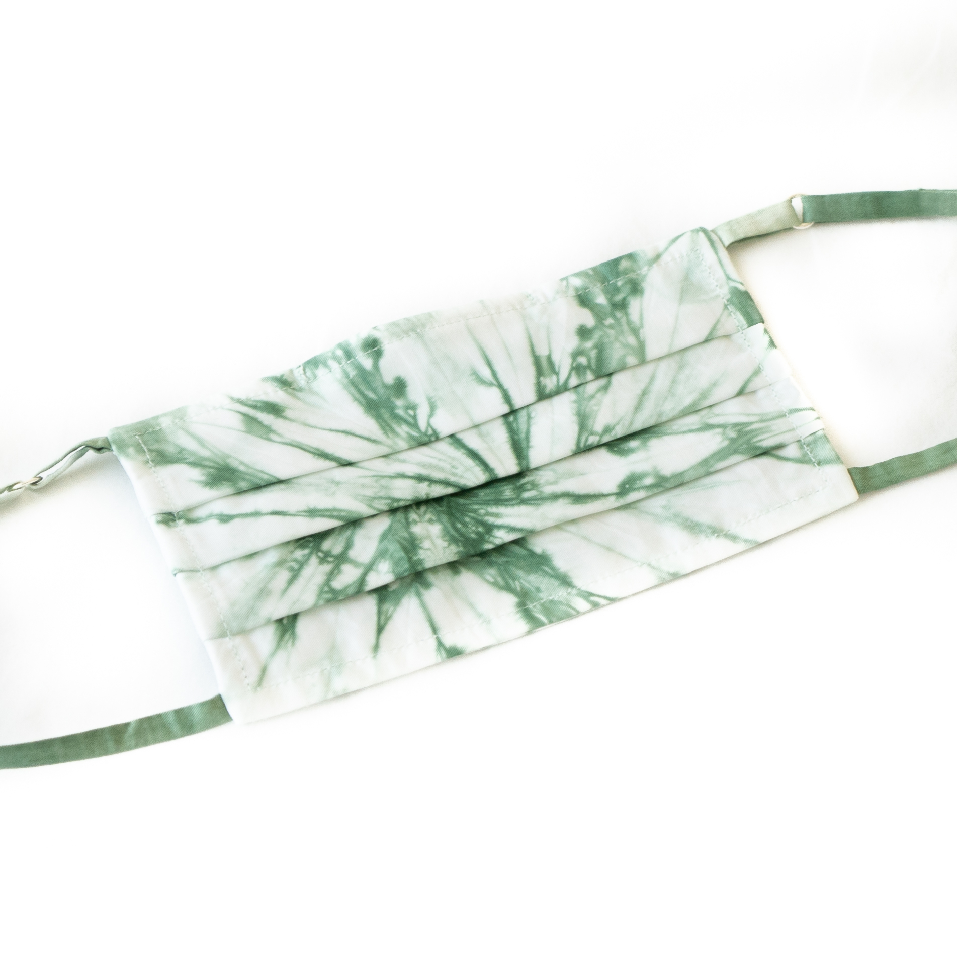 

x Mr Moudz tie-dye masks, Green