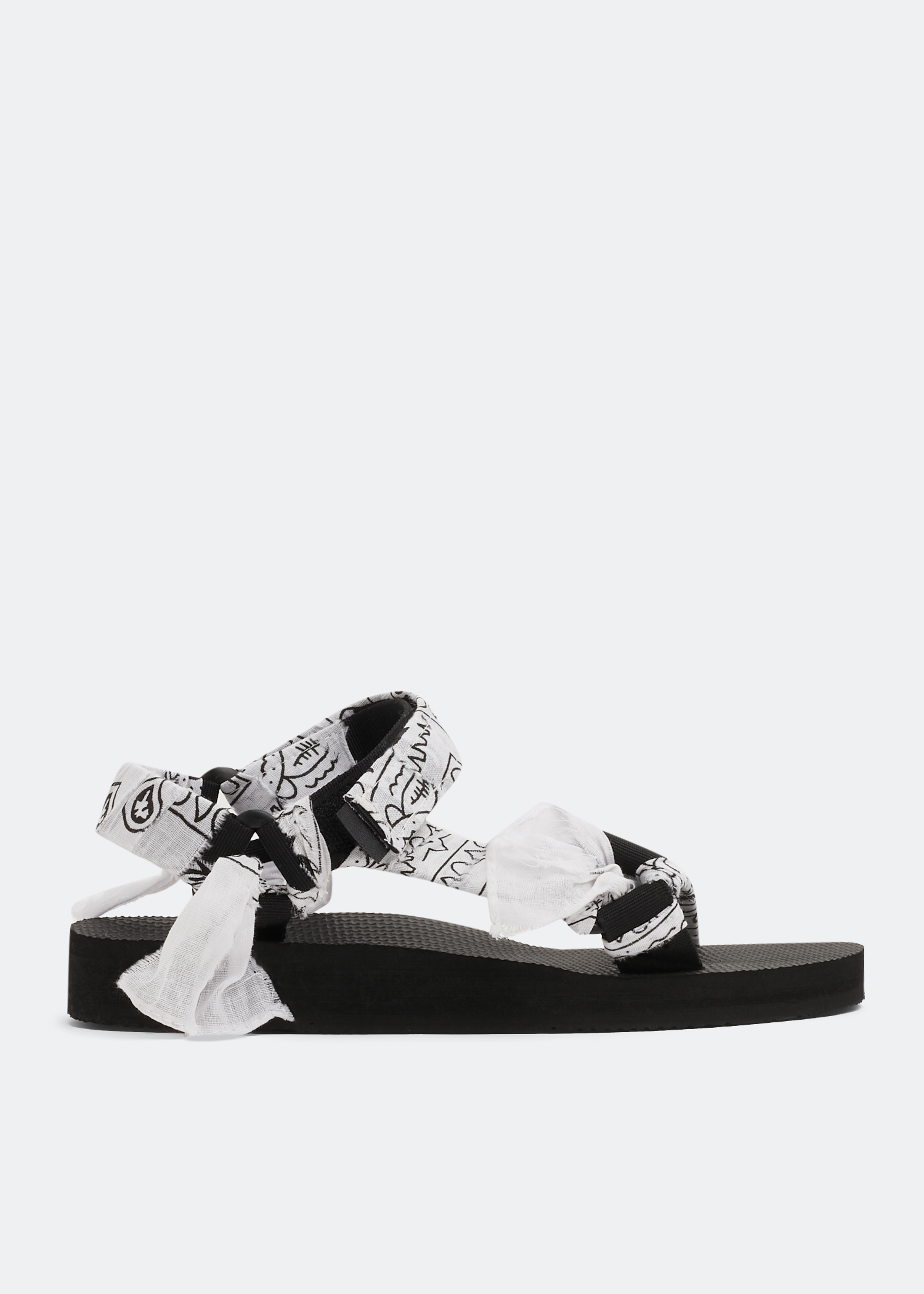 

Trekky sandals, White