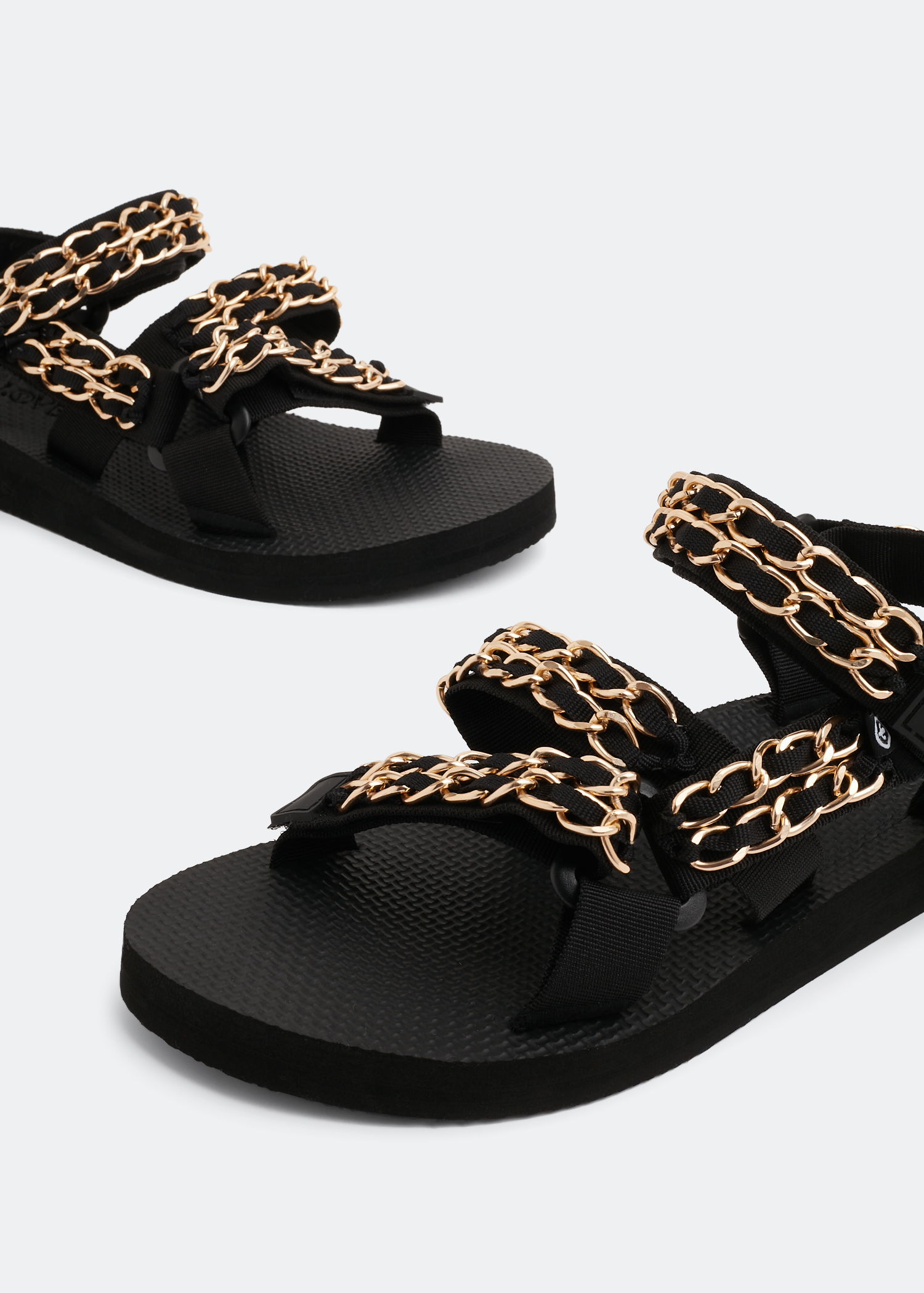 

Trekky sandals, Black