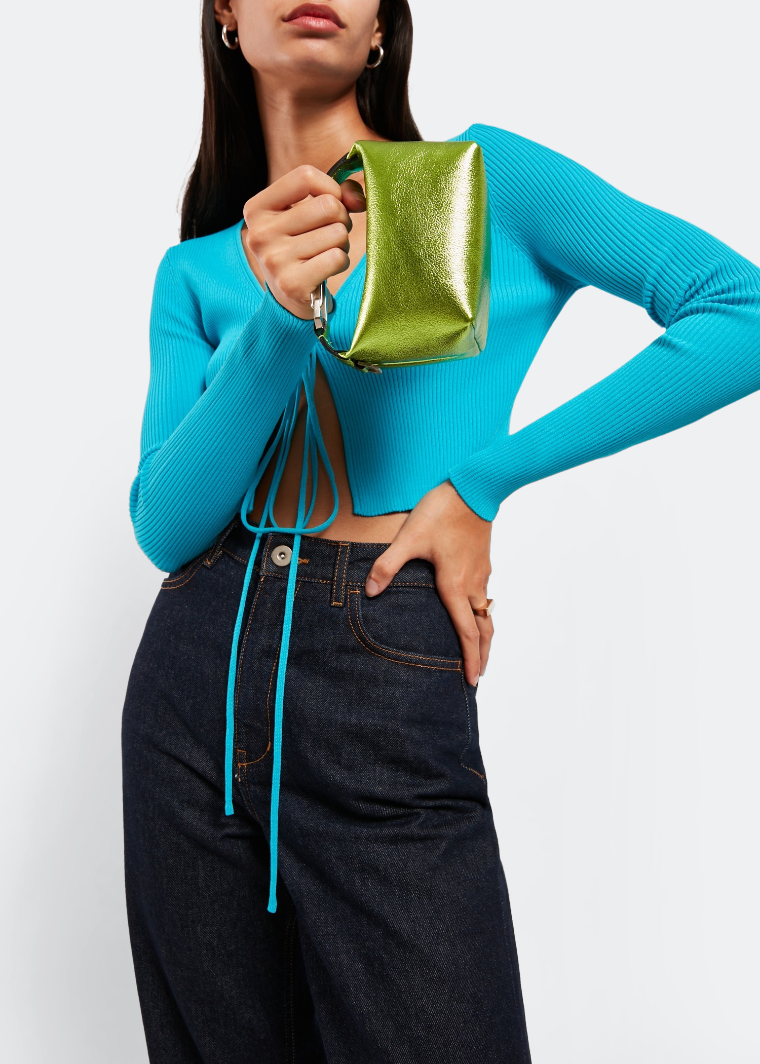 

Tiny Moon bag, Green