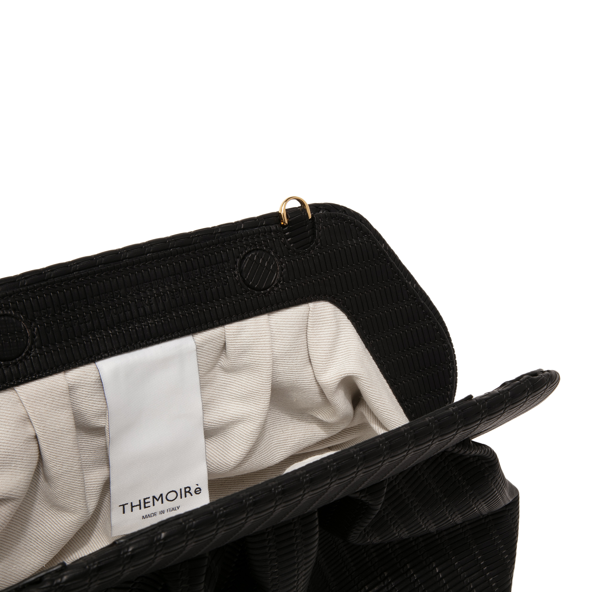

Bios Braid clutch, Black