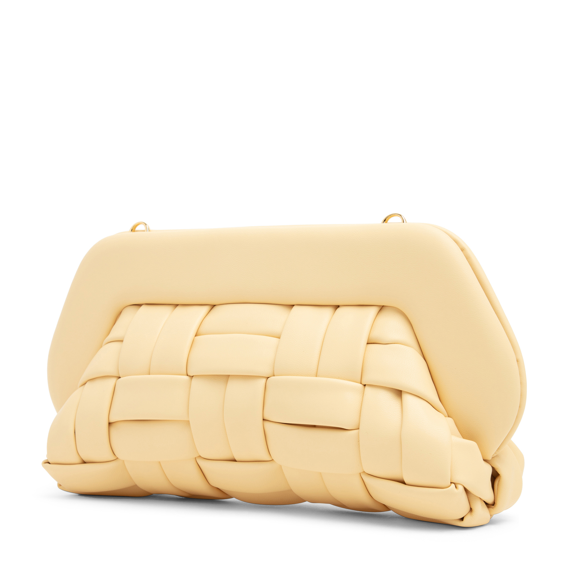 

Bios eco-leather clutch, Yellow