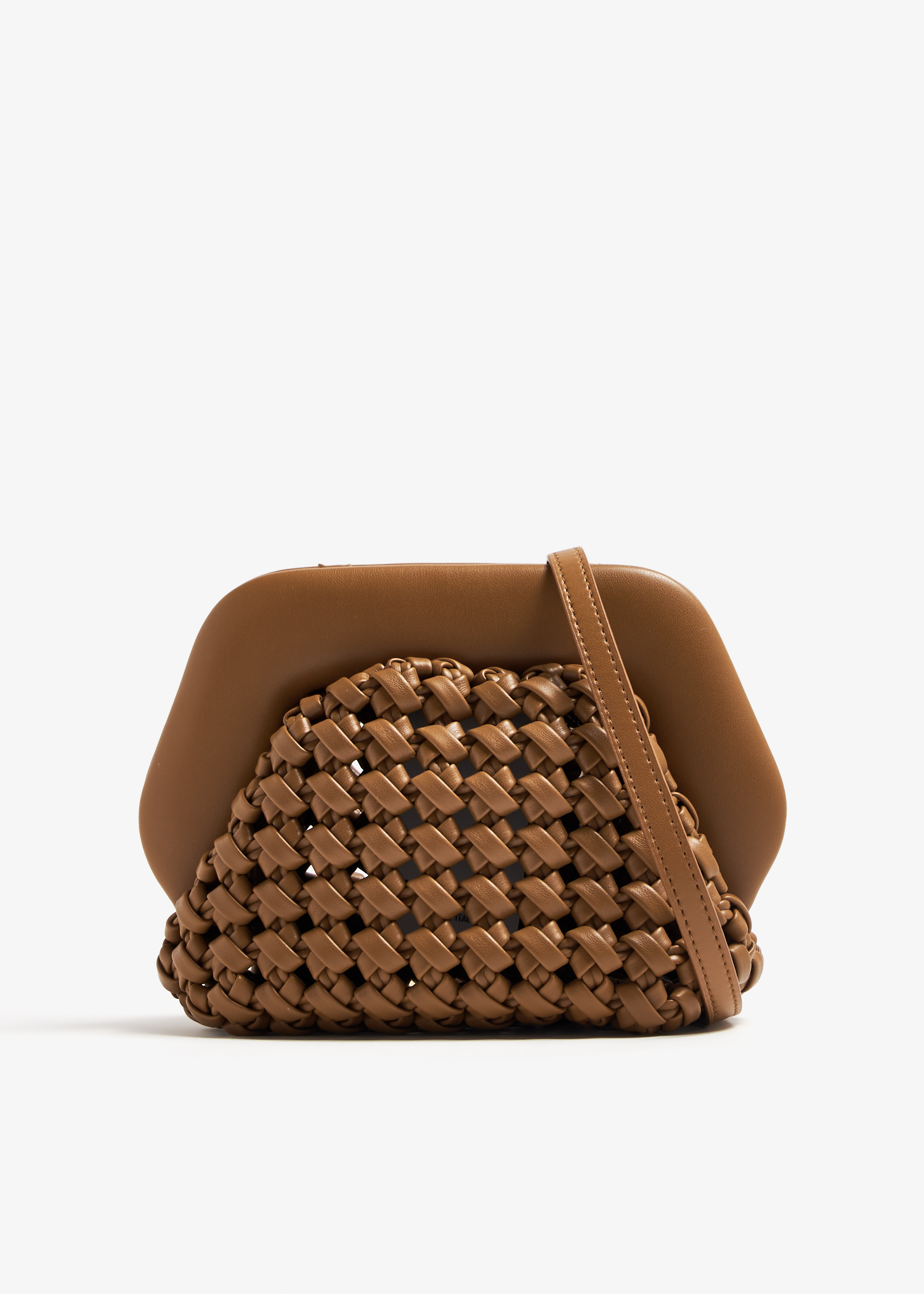 

Gea Knots clutch, Brown