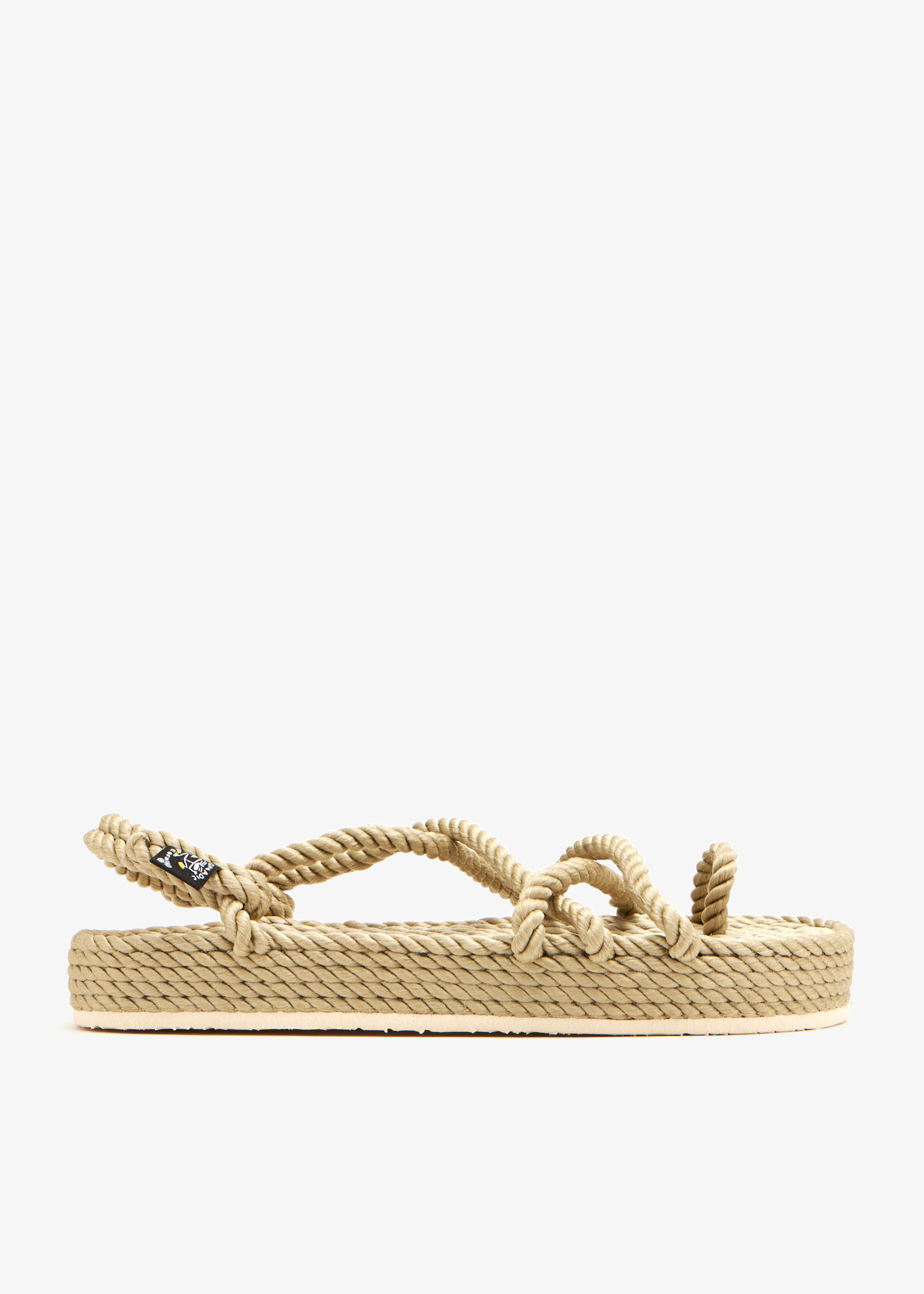 

Toe Joe double decker sandals, Beige