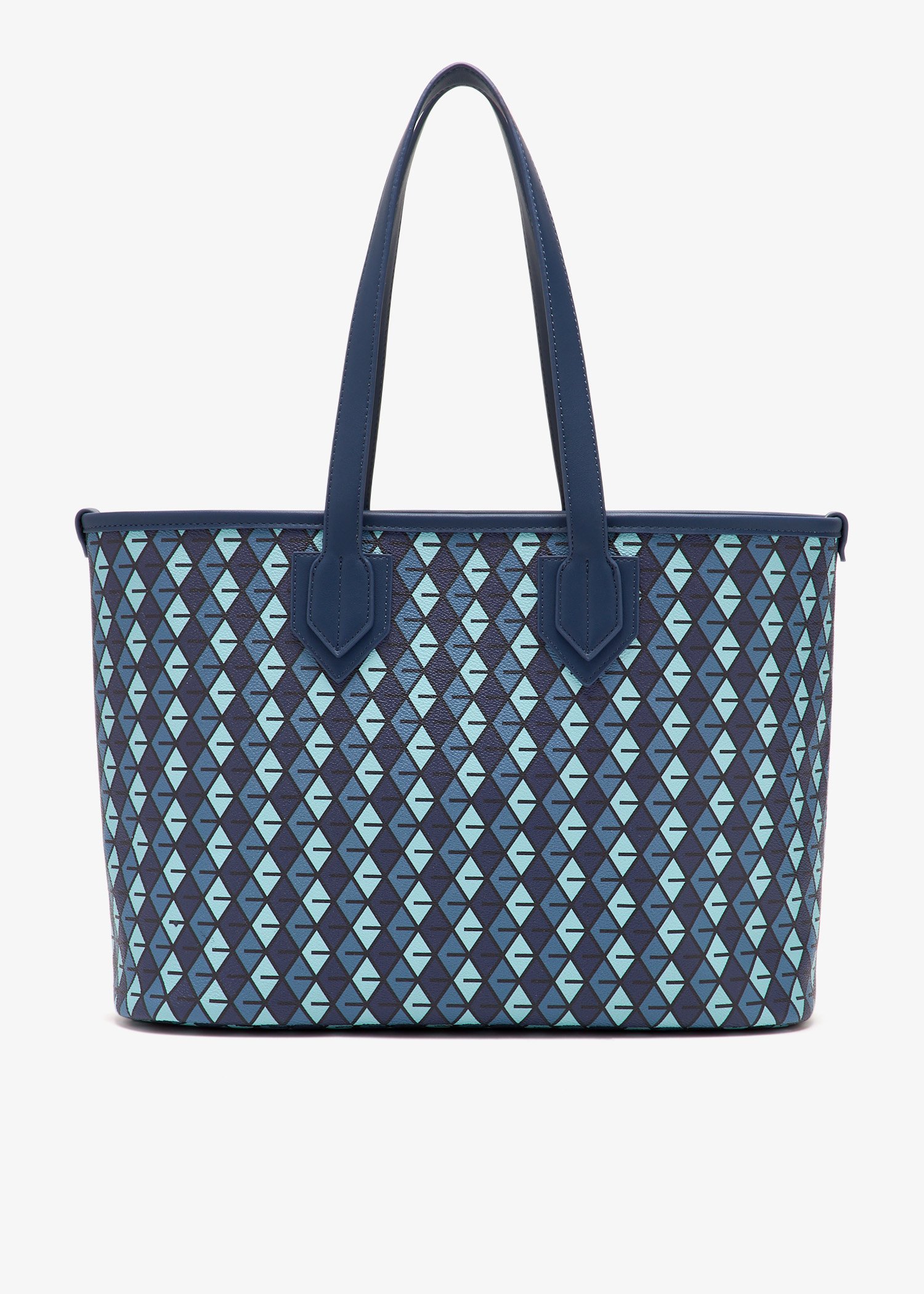 

Monogram tote bag, Blue