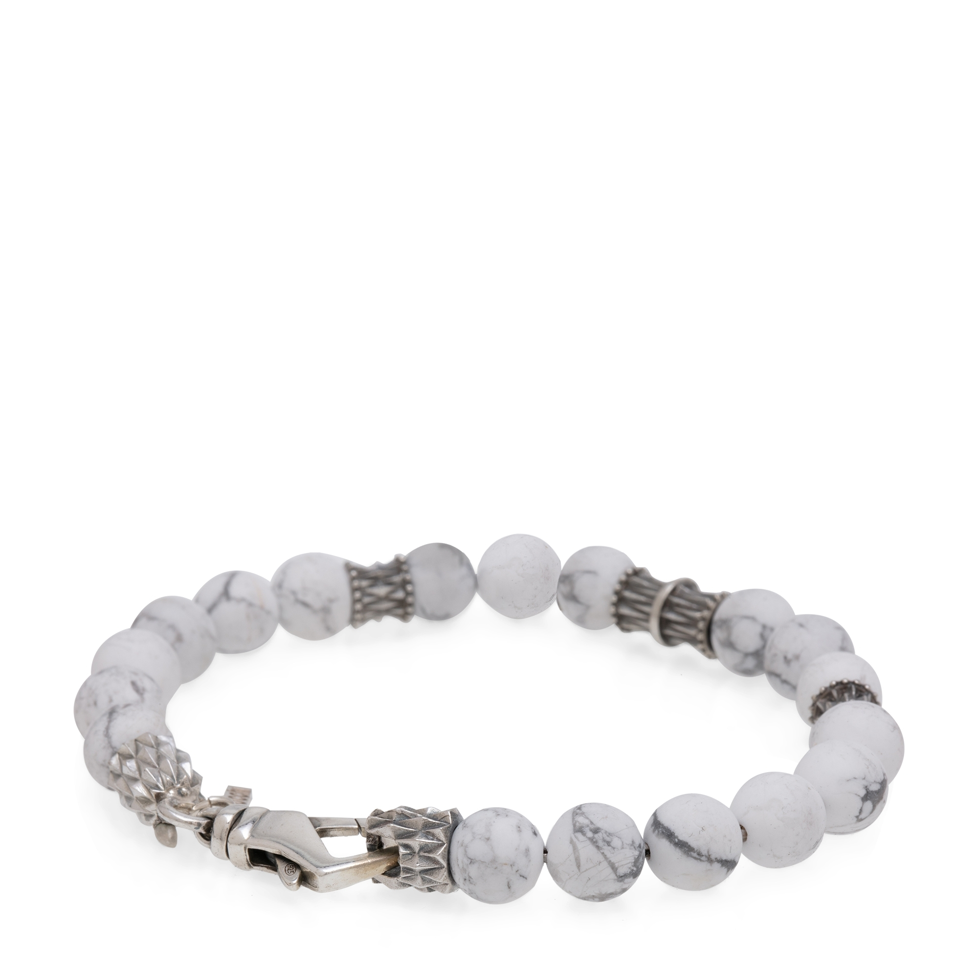 

Beaded bracelet, Silver