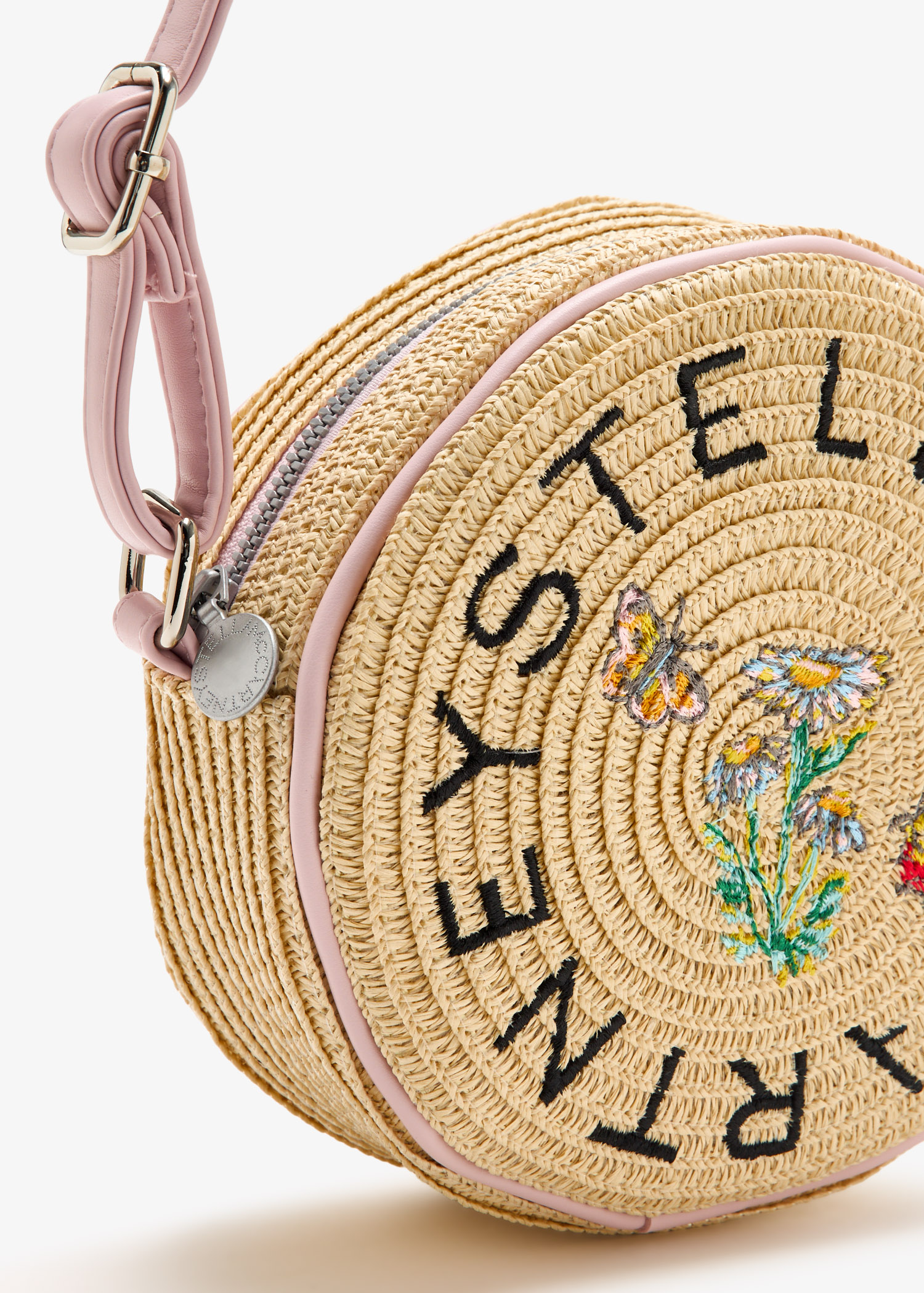 Stella McCartney Raffia shoulder bag for Girl - Beige in UAE Stella McCartney Raffia shoulder bag for Girl - Beige in UAE
