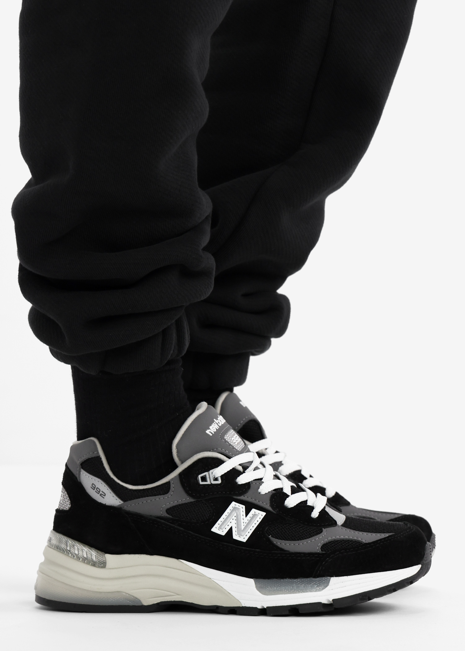 New Balance 992 MiUSA Black Grey Men's - U992BK - US