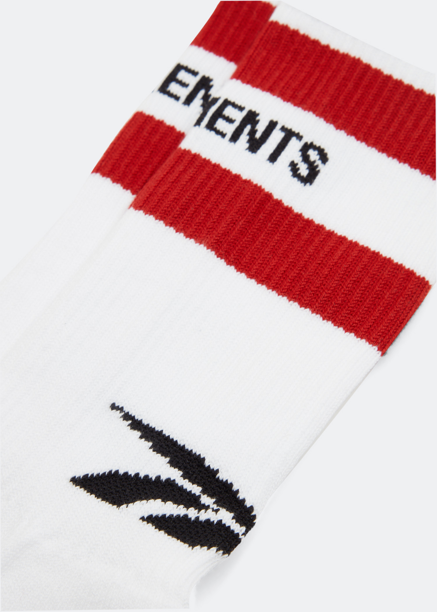 

Logo socks, White