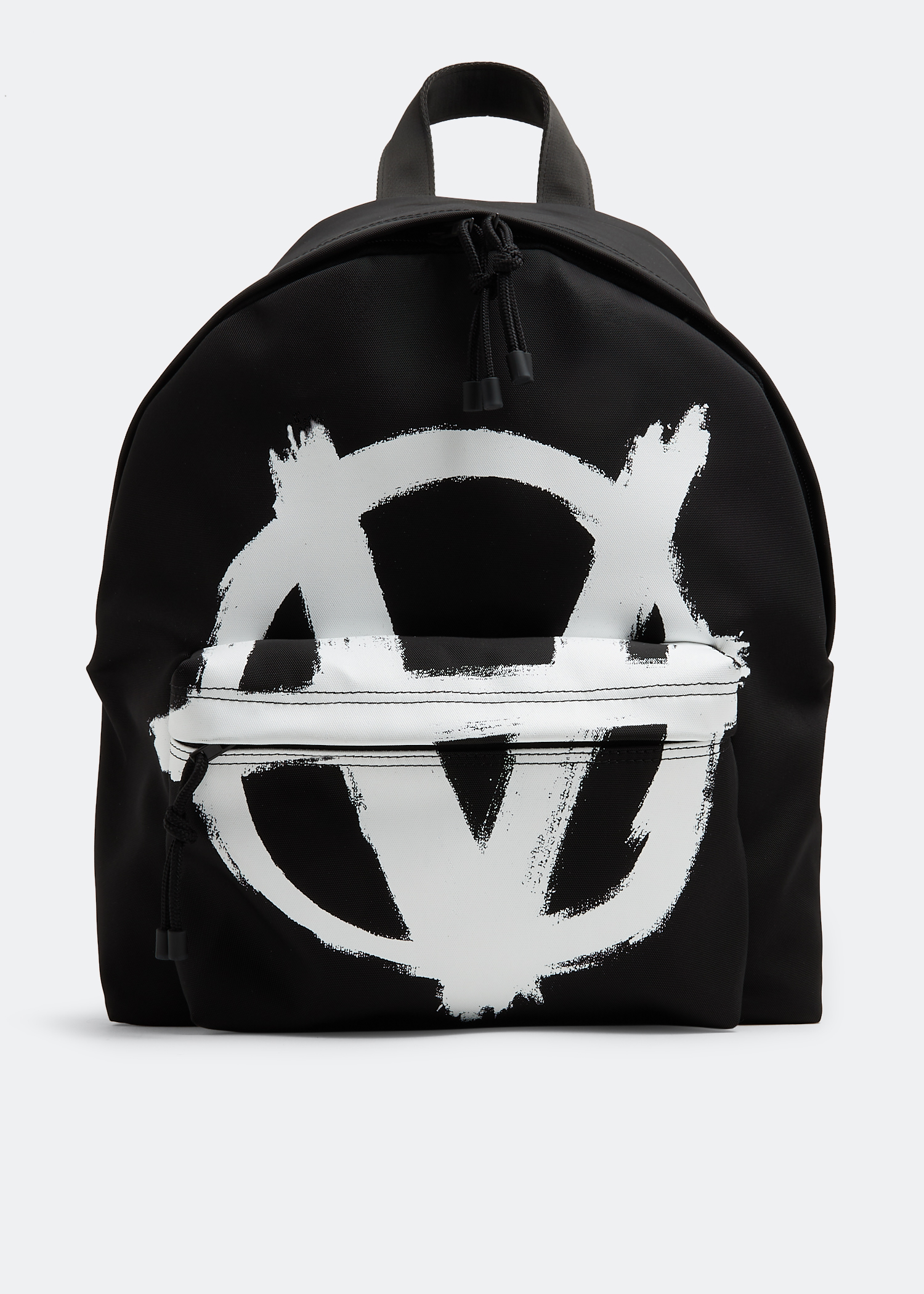 VETEMENTS Anarchy logo backpack for Men - Black in UAE | Level Shoes