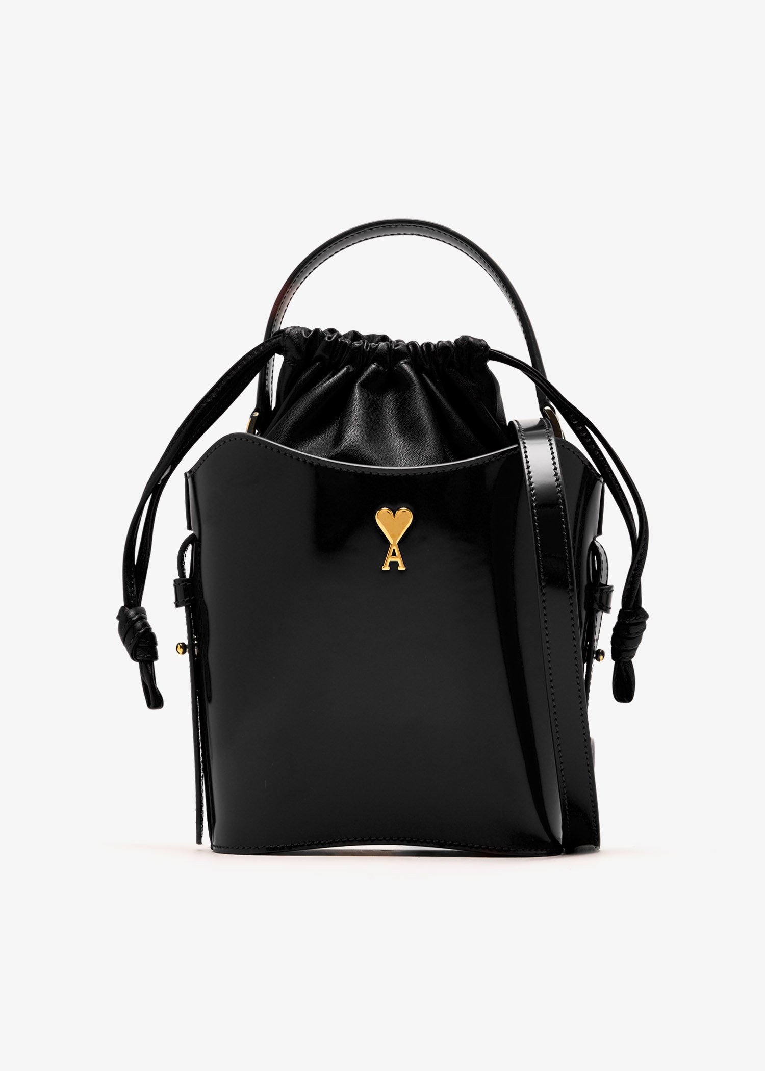 

Mini Paris Paris bucket bag, Black