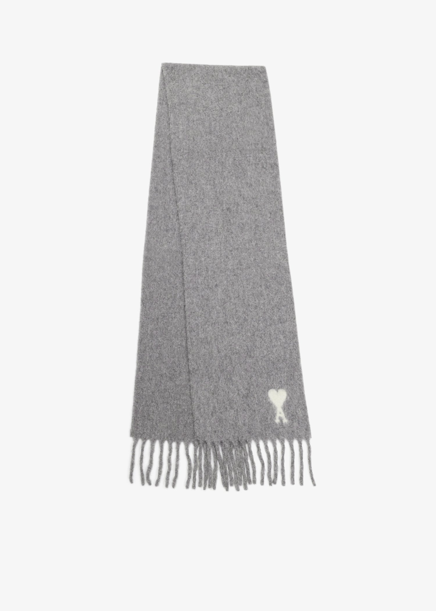 

Alpaca Ami de Coeur scarf, Grey