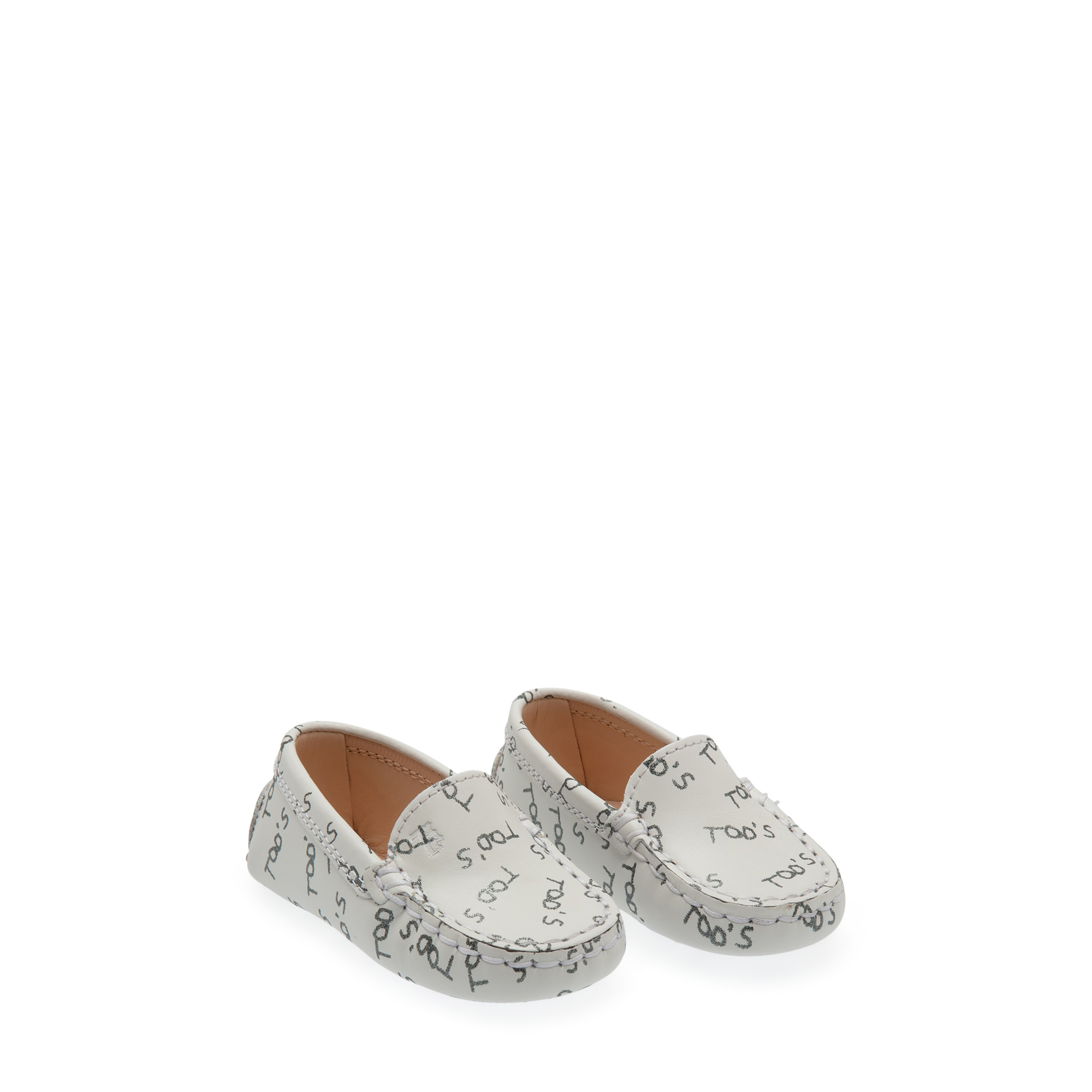 

Leather Moccasins, White