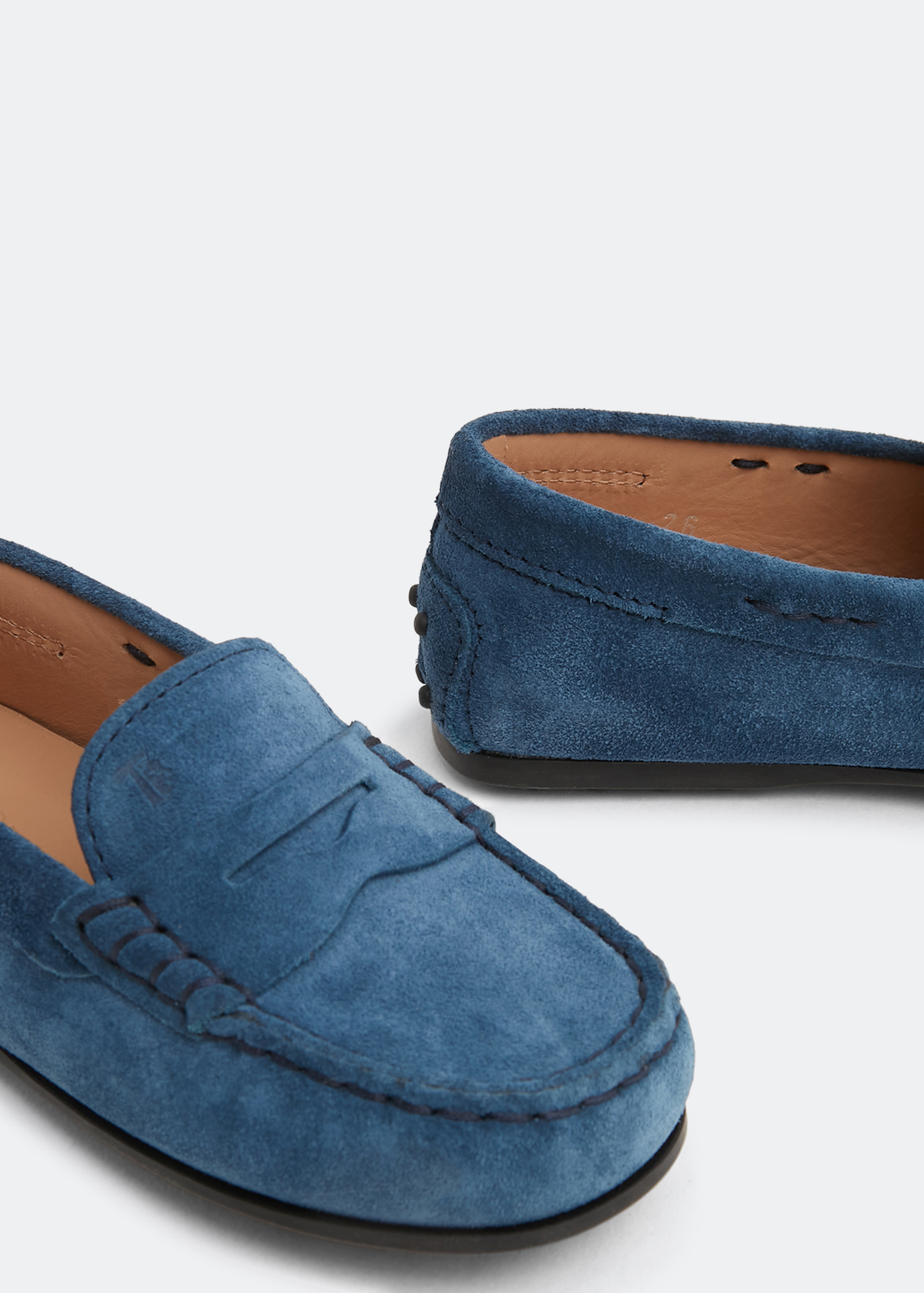

City Gommino moccasins, Blue