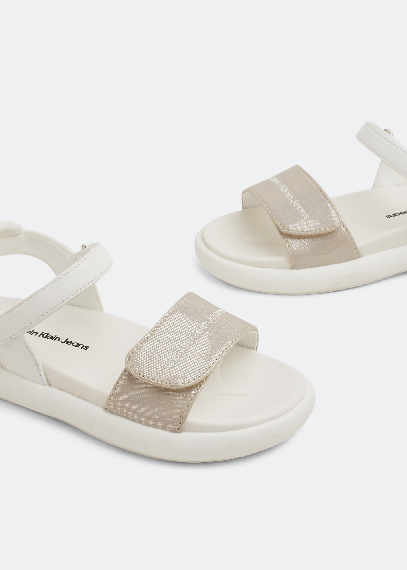 

Michel velcro sandals, Beige