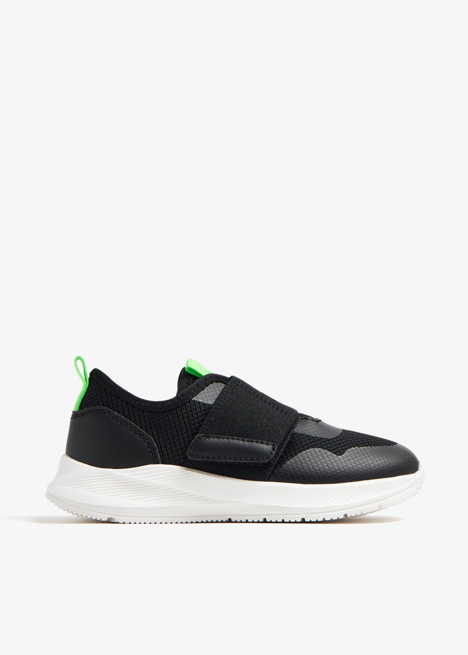 

Logo sneakers, Black