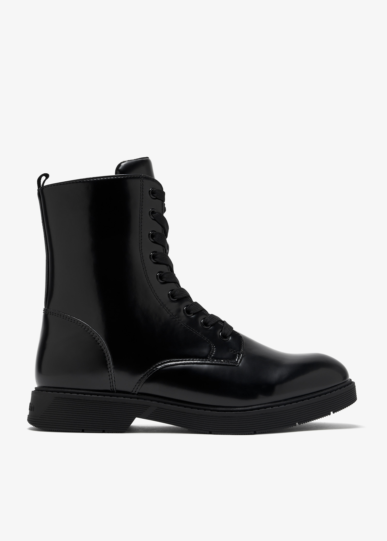 

Leather boots, Black