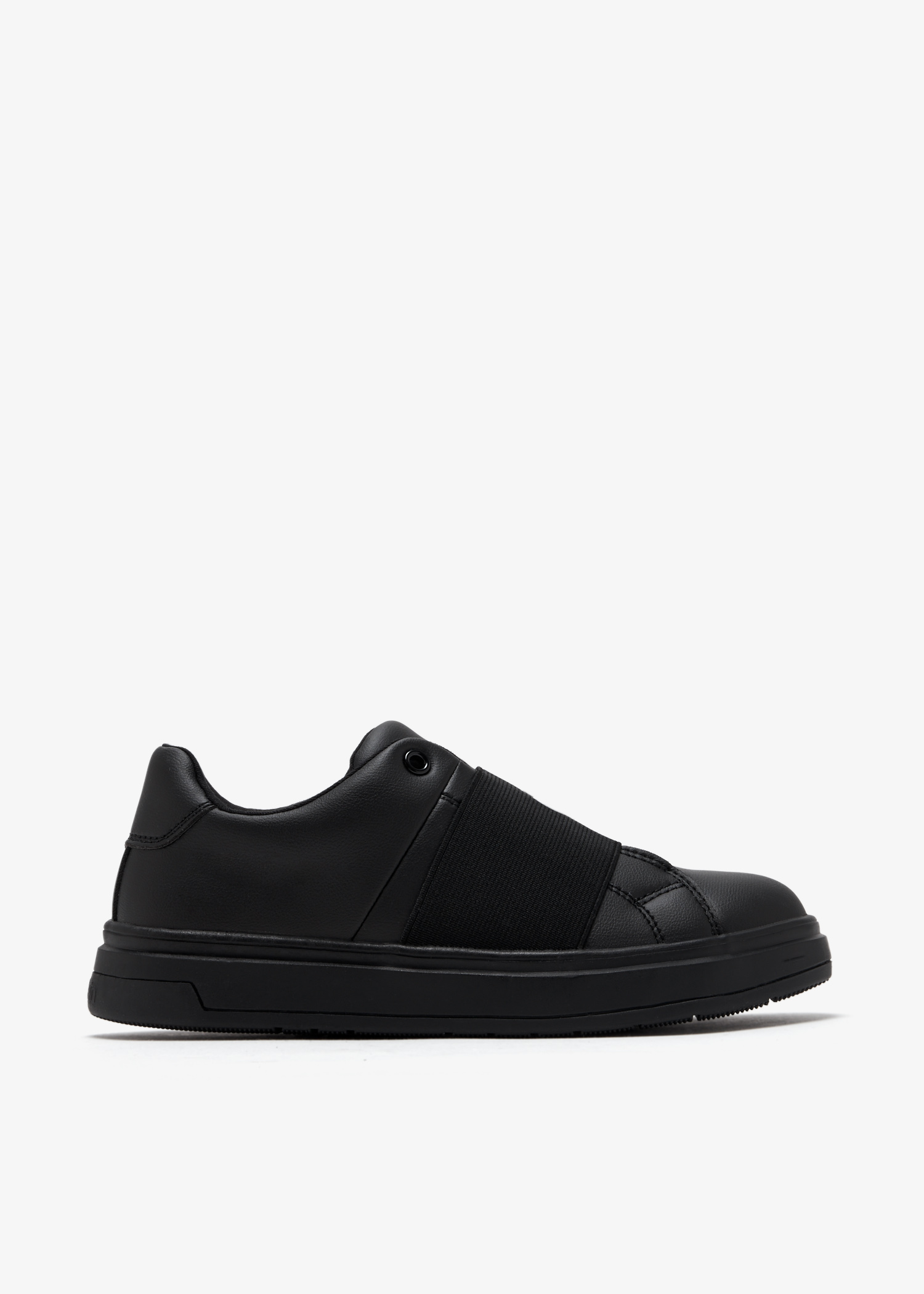 

Leather sneakers, Black