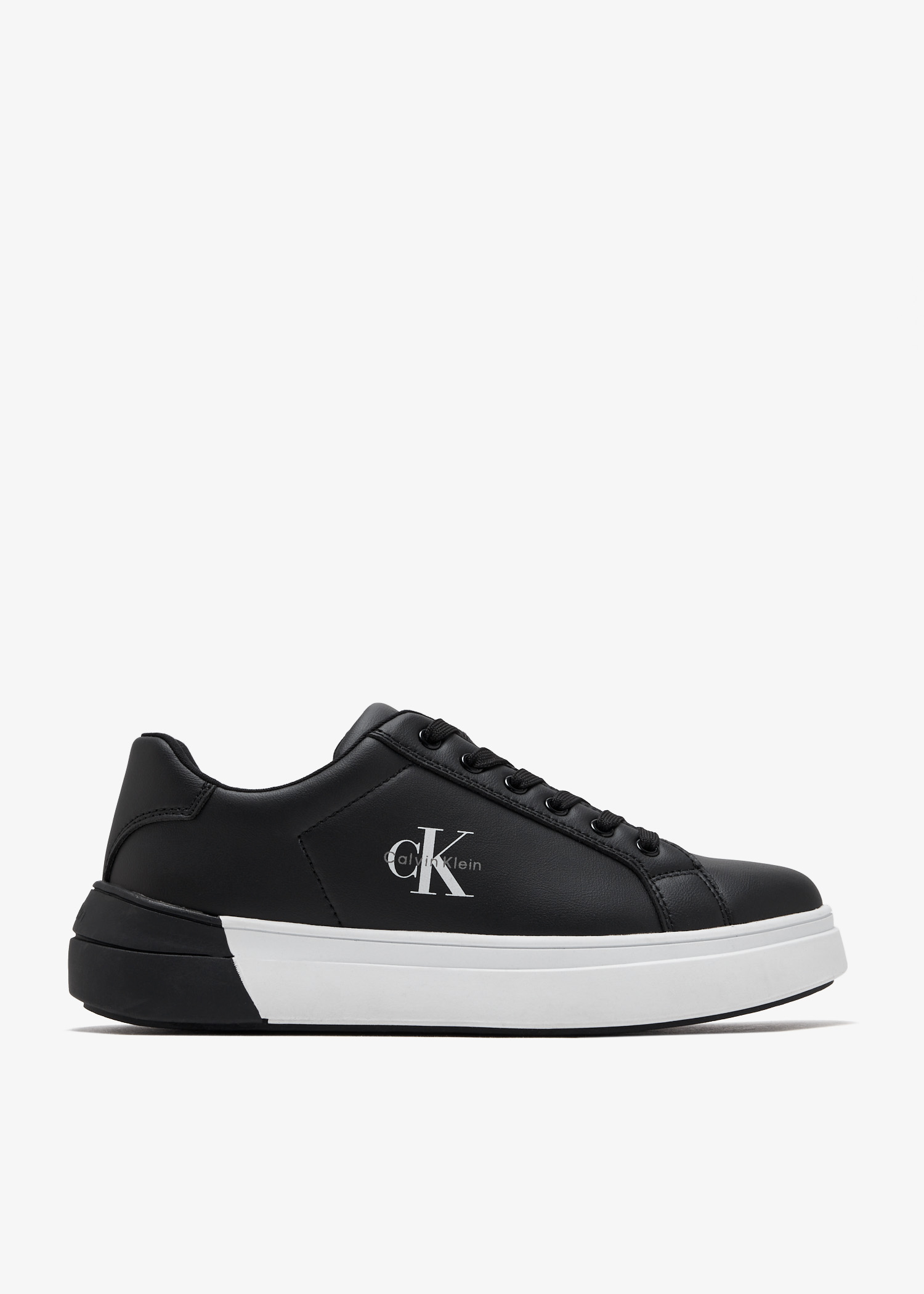 

Leather sneakers, Black