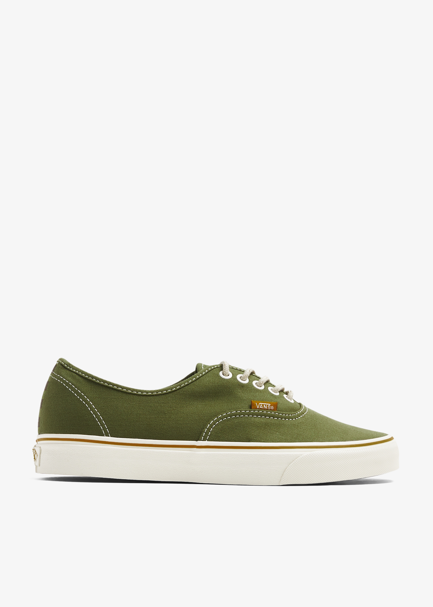 Khaki vans authentic sales