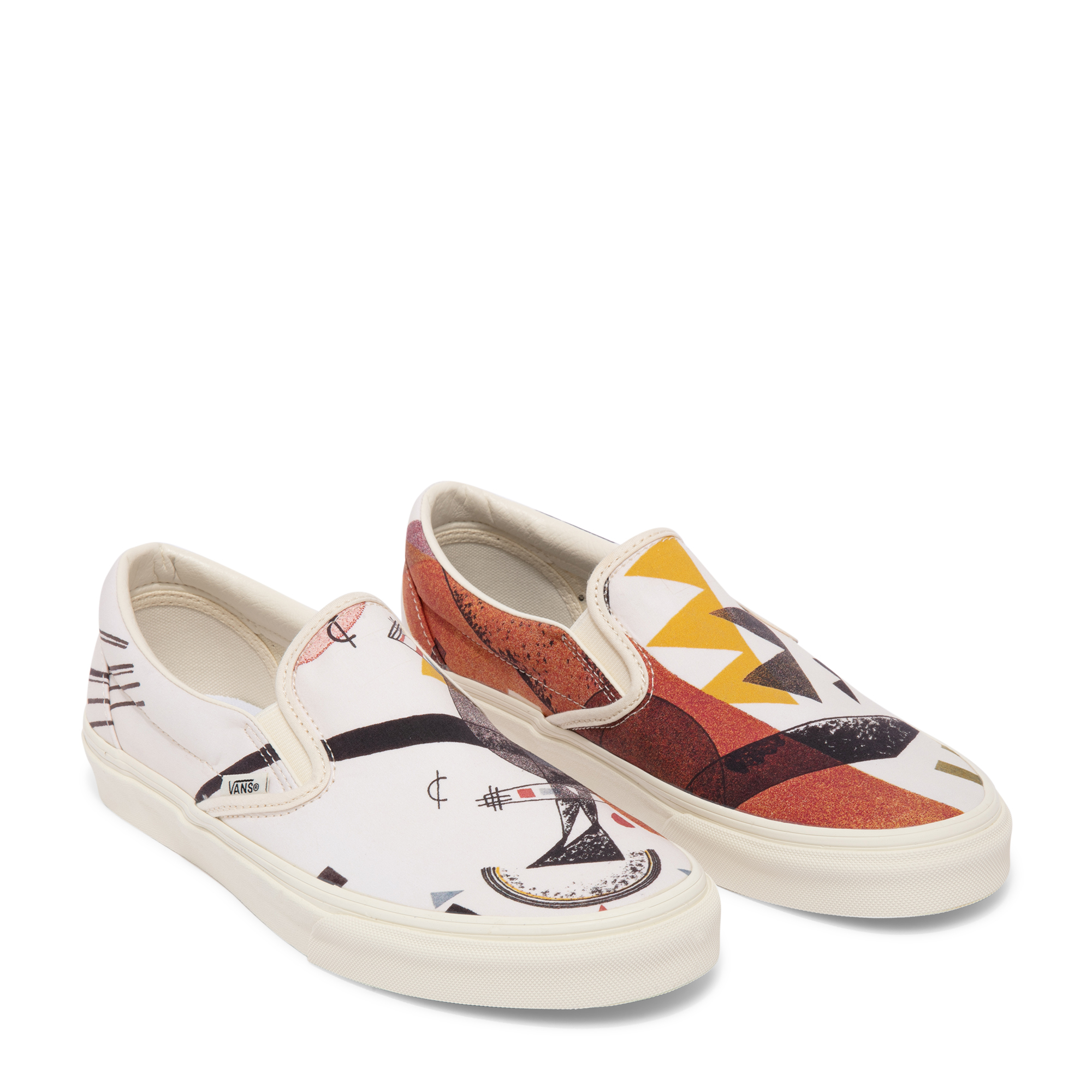 

x MoMA classic slip-on sneakers, Prints