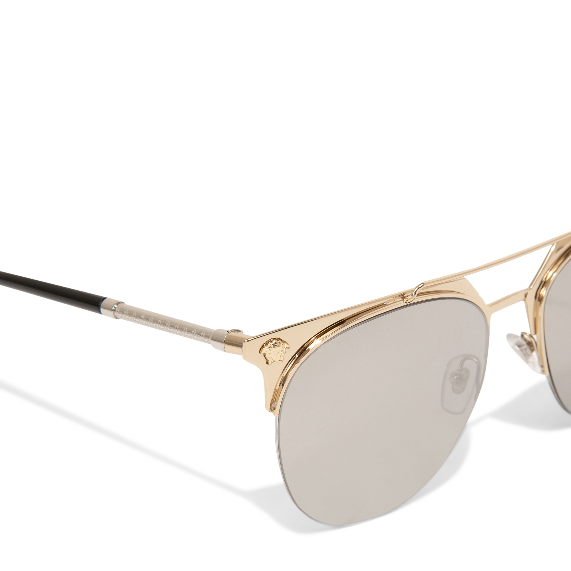 

Round frame sunglasses, Grey