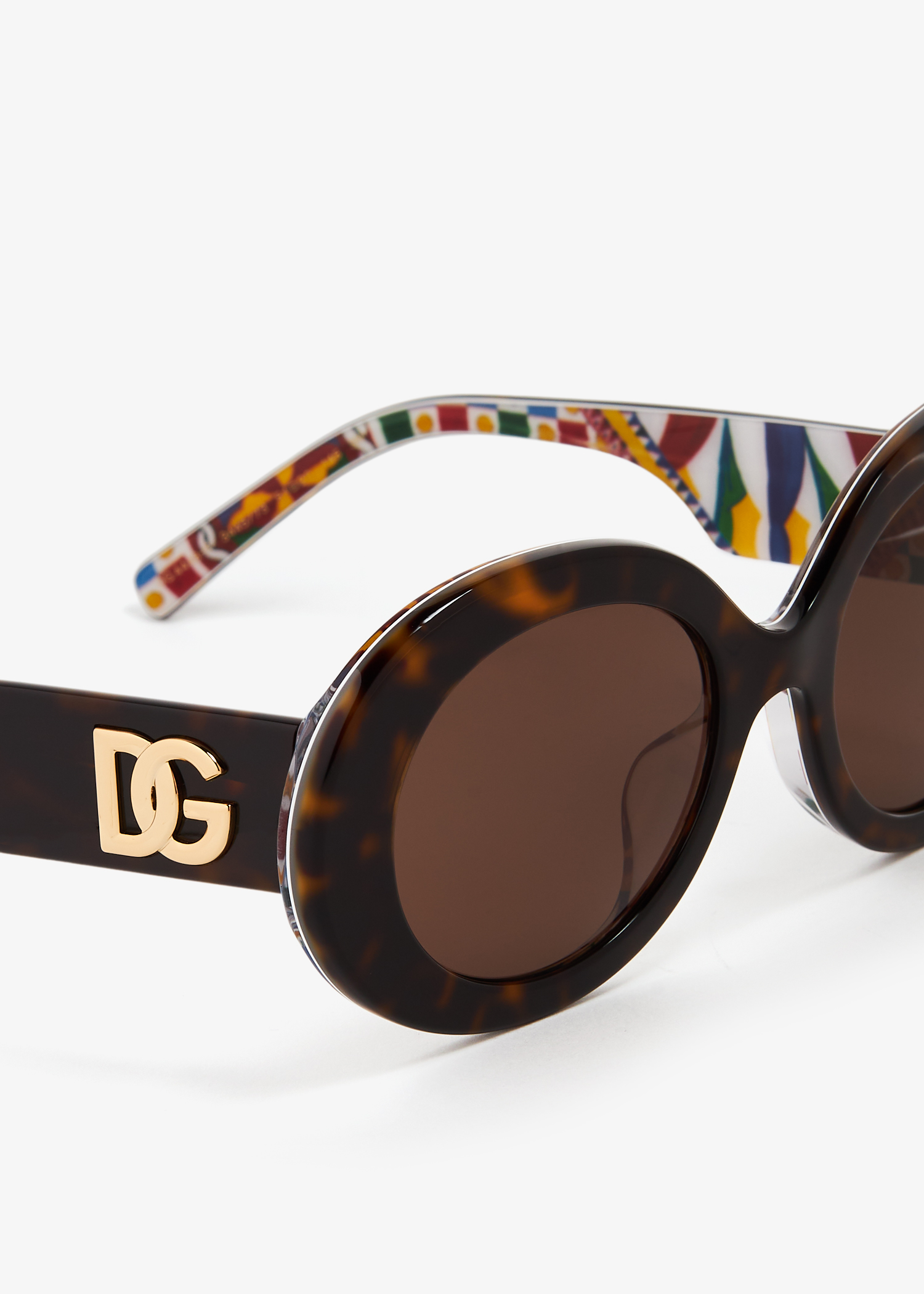 

DG logo sunglasses, Brown