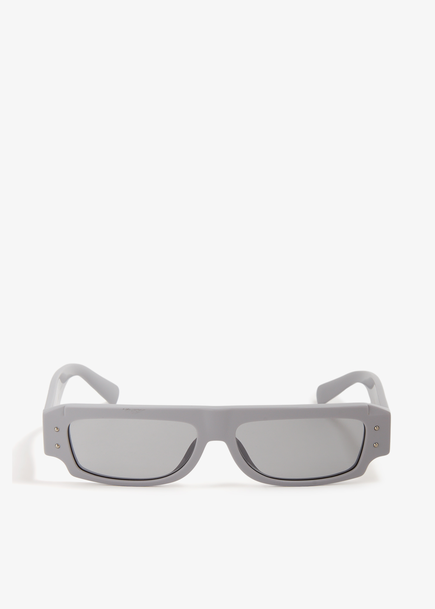 

Rectangular sunglasses, White