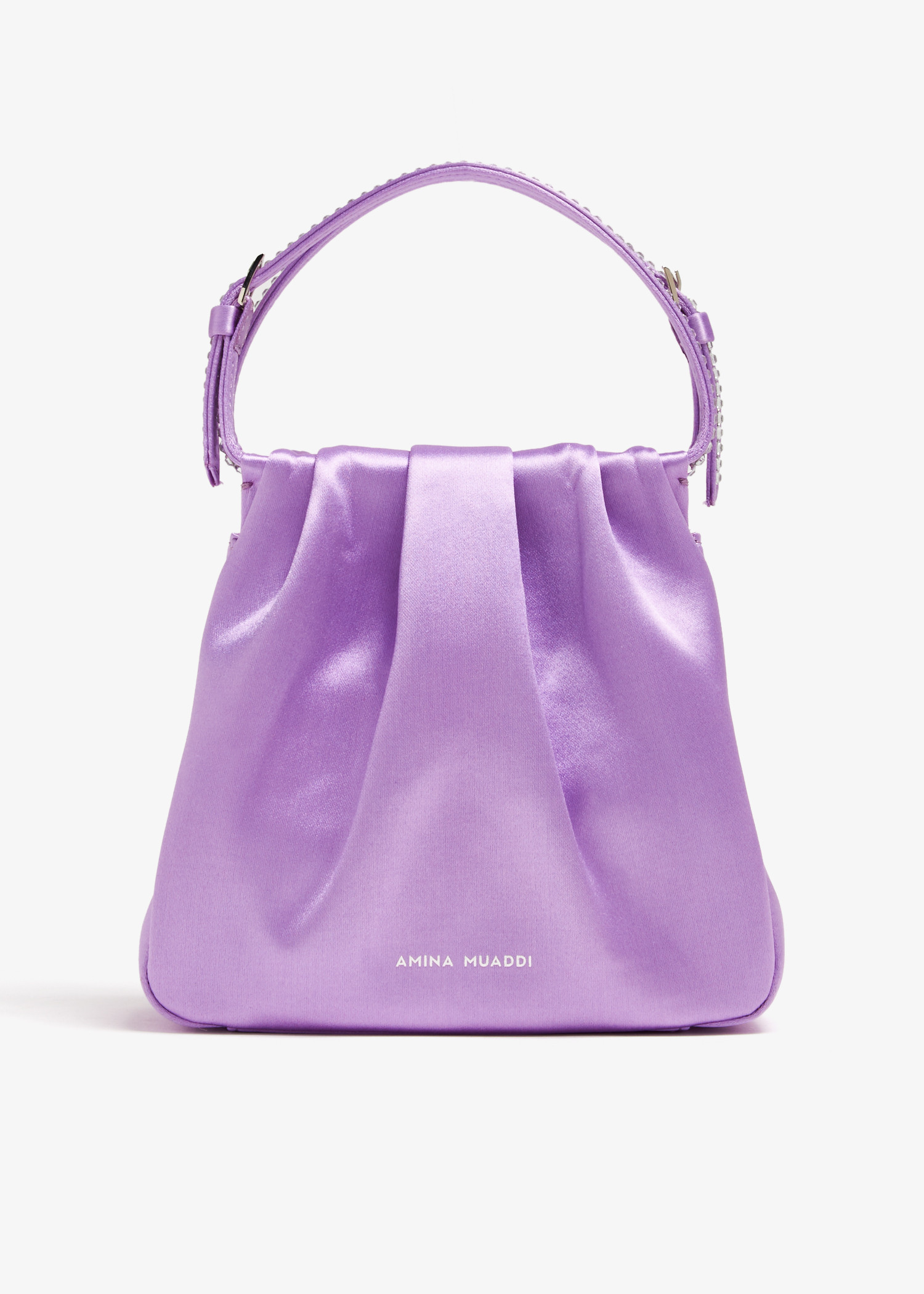 

Vittoria crystal handle bag, Purple
