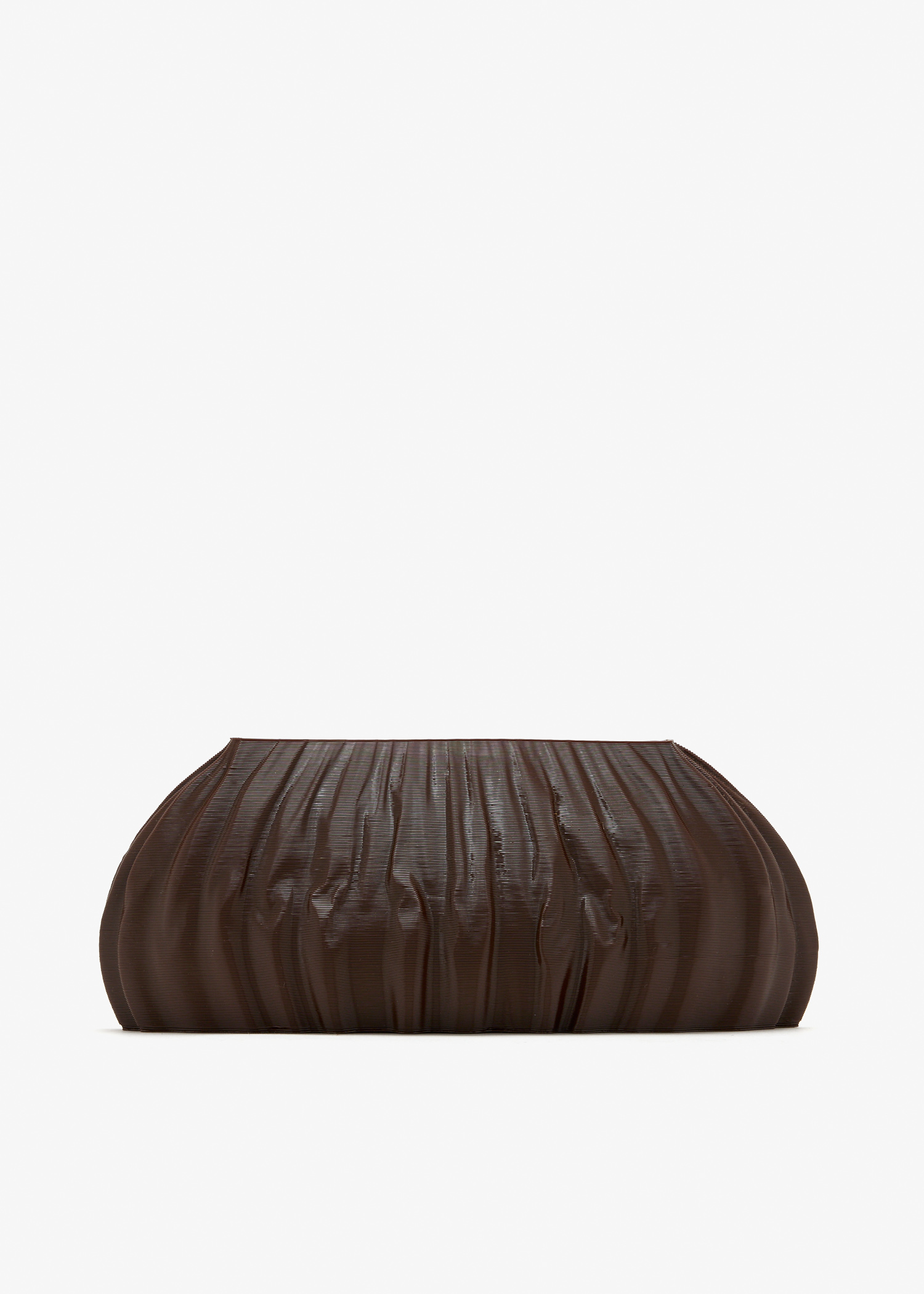 

Veil clutch, Brown