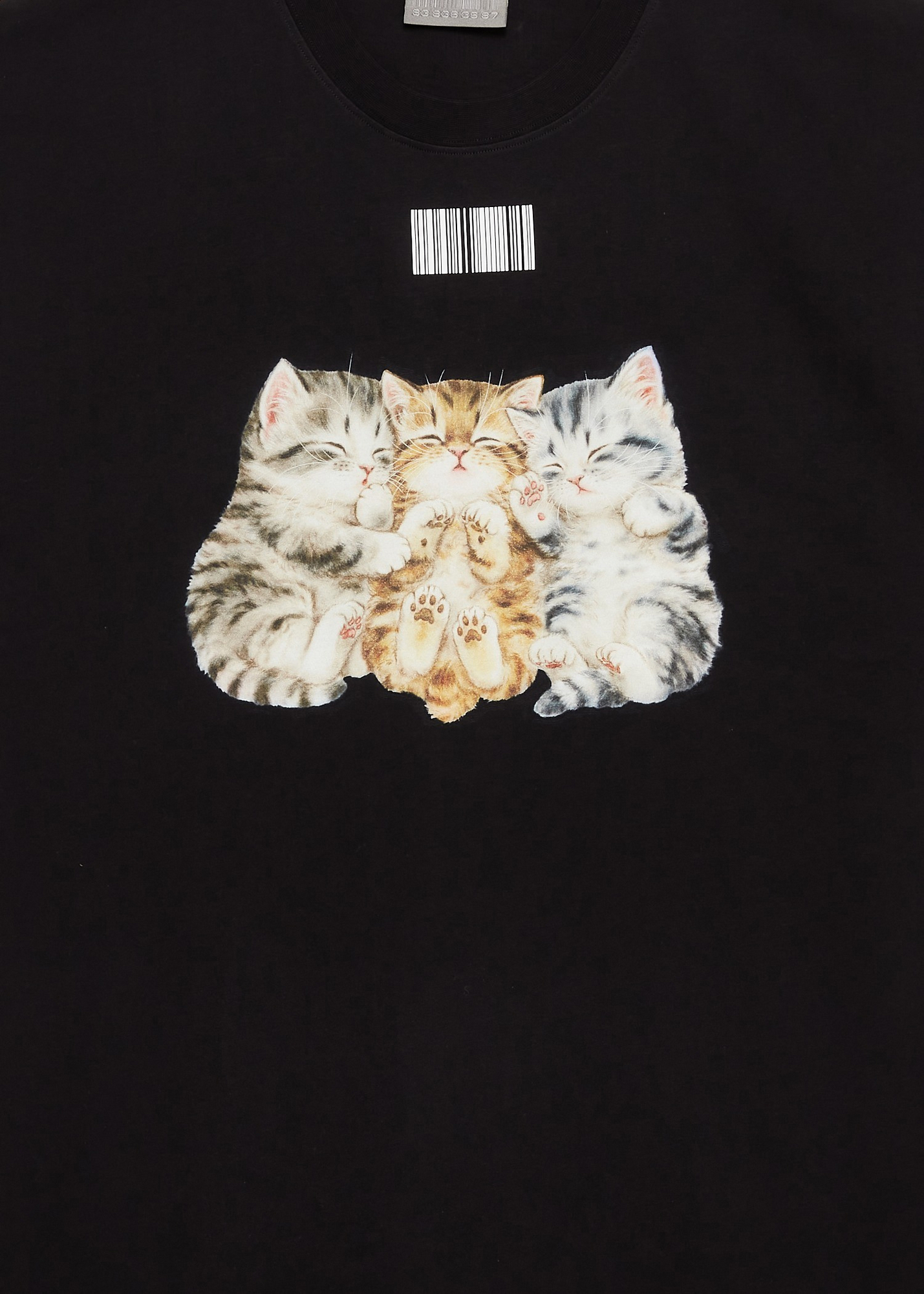 

x Kayomi Harai Cute Cats t-shirt, Black