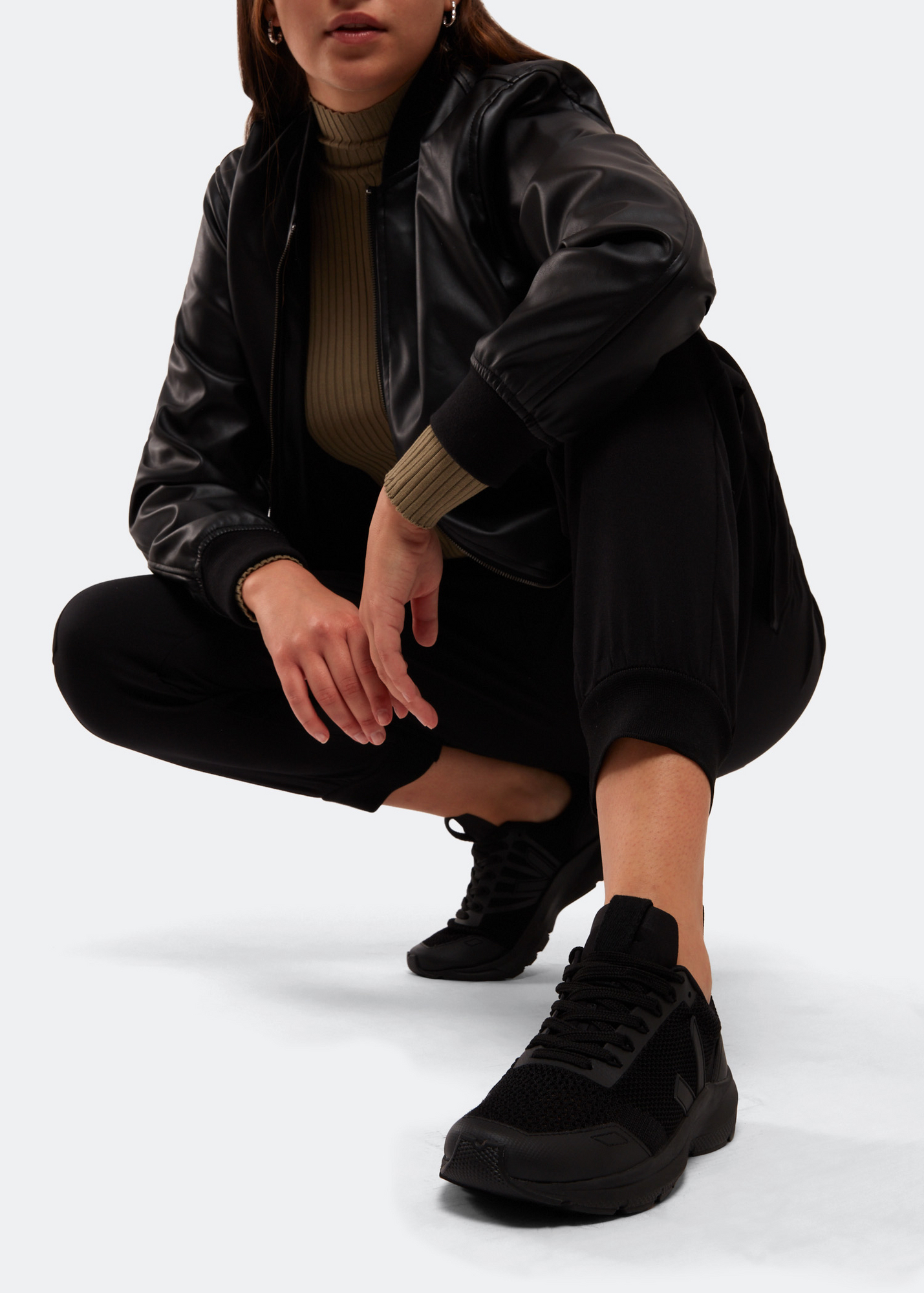 

Rick Owens x Veja Performance sneakers, Black