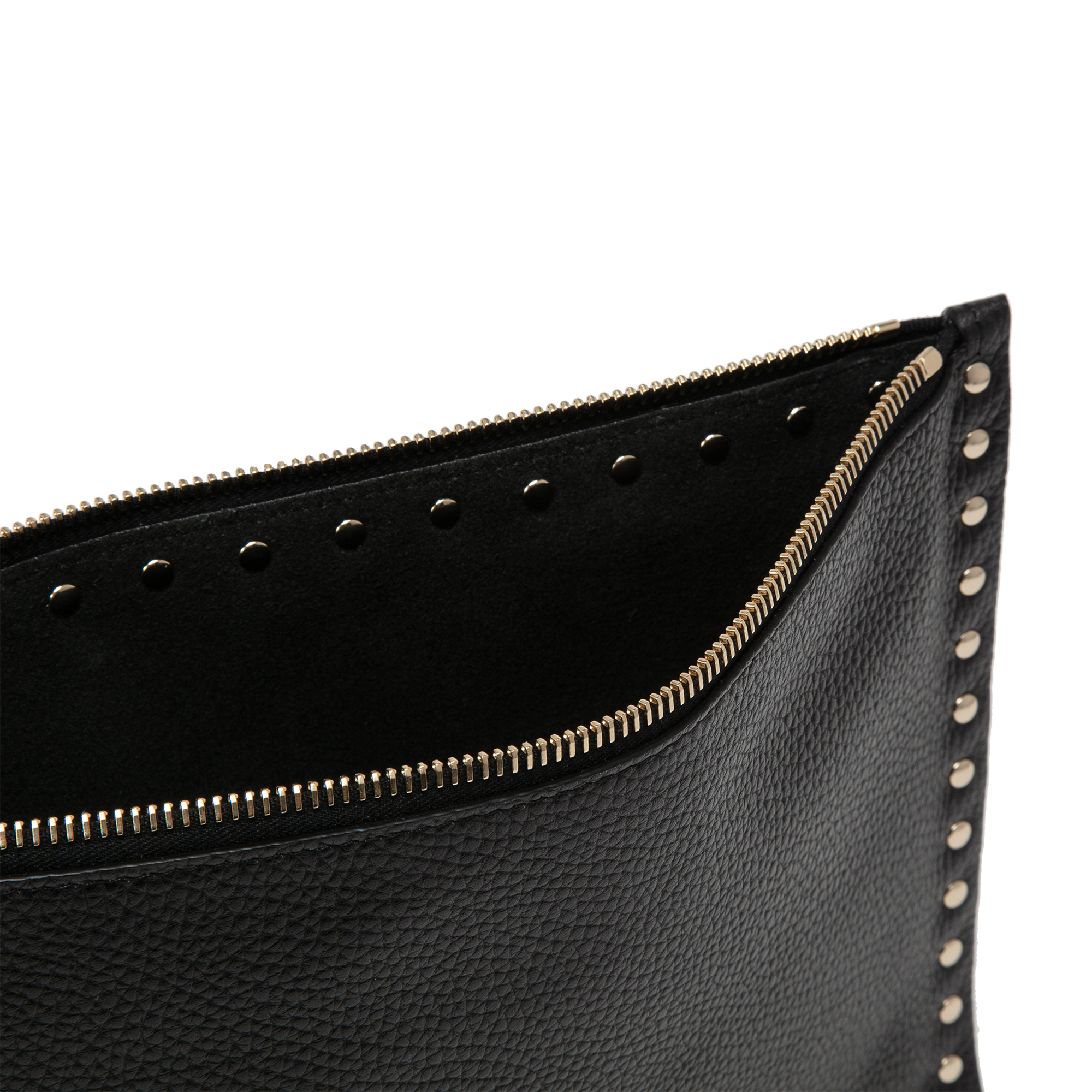 

Rockstud pouch, Black