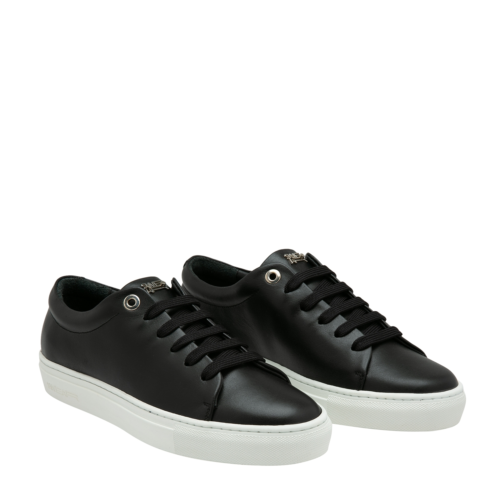

Leather sneakers, Black
