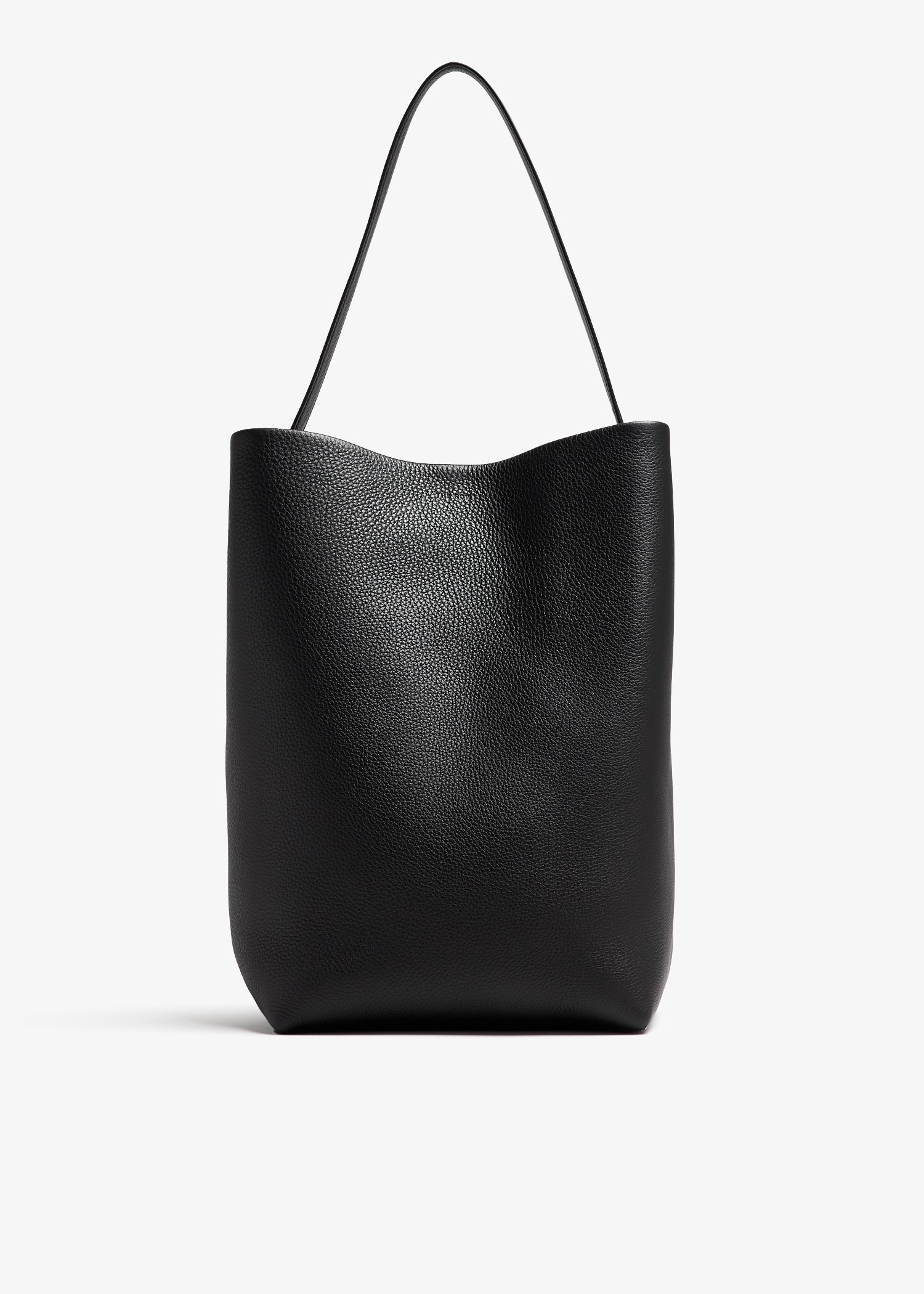 Medium N/S Park Tote Bag Orange in Leather – The Row