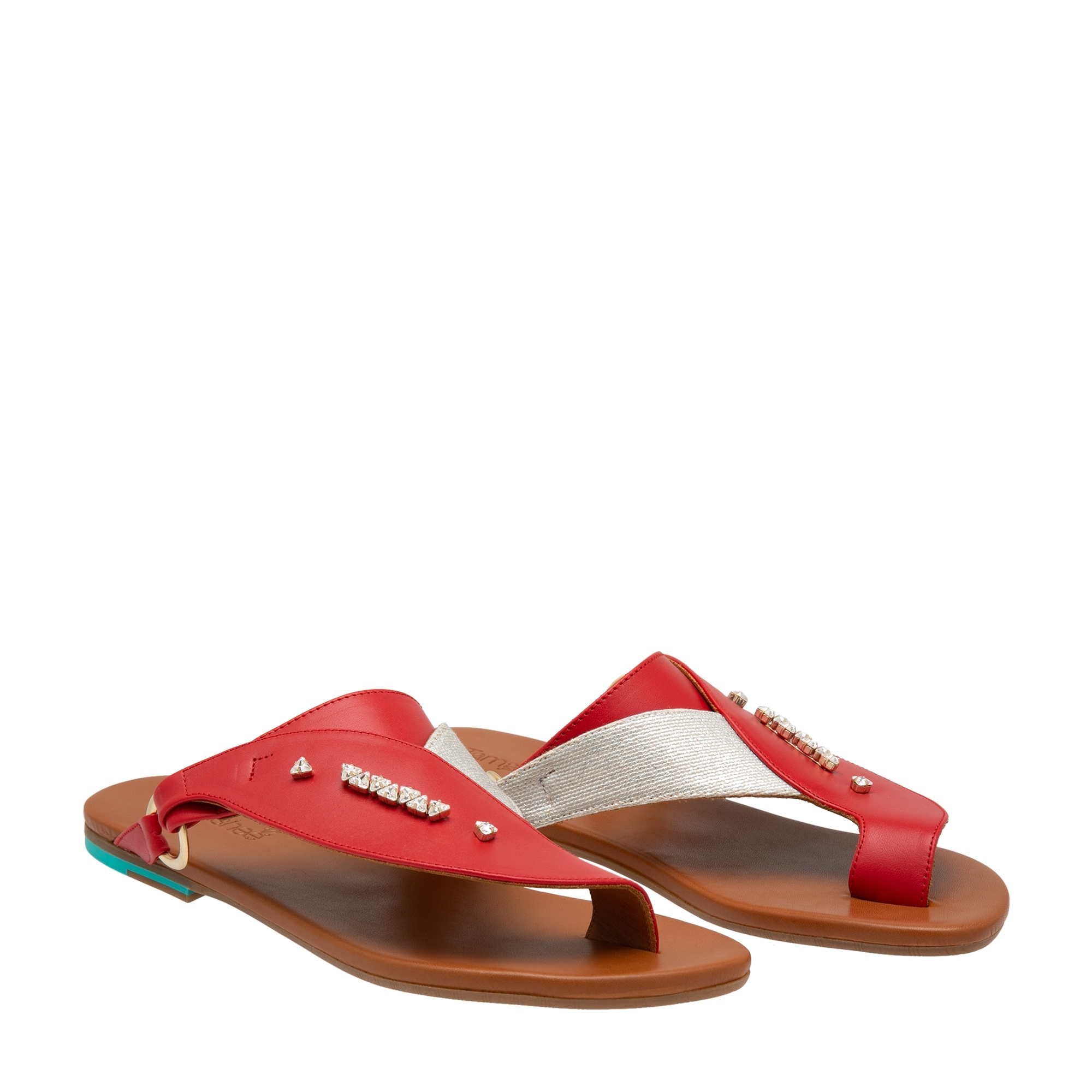 

Gassah sandals, Red