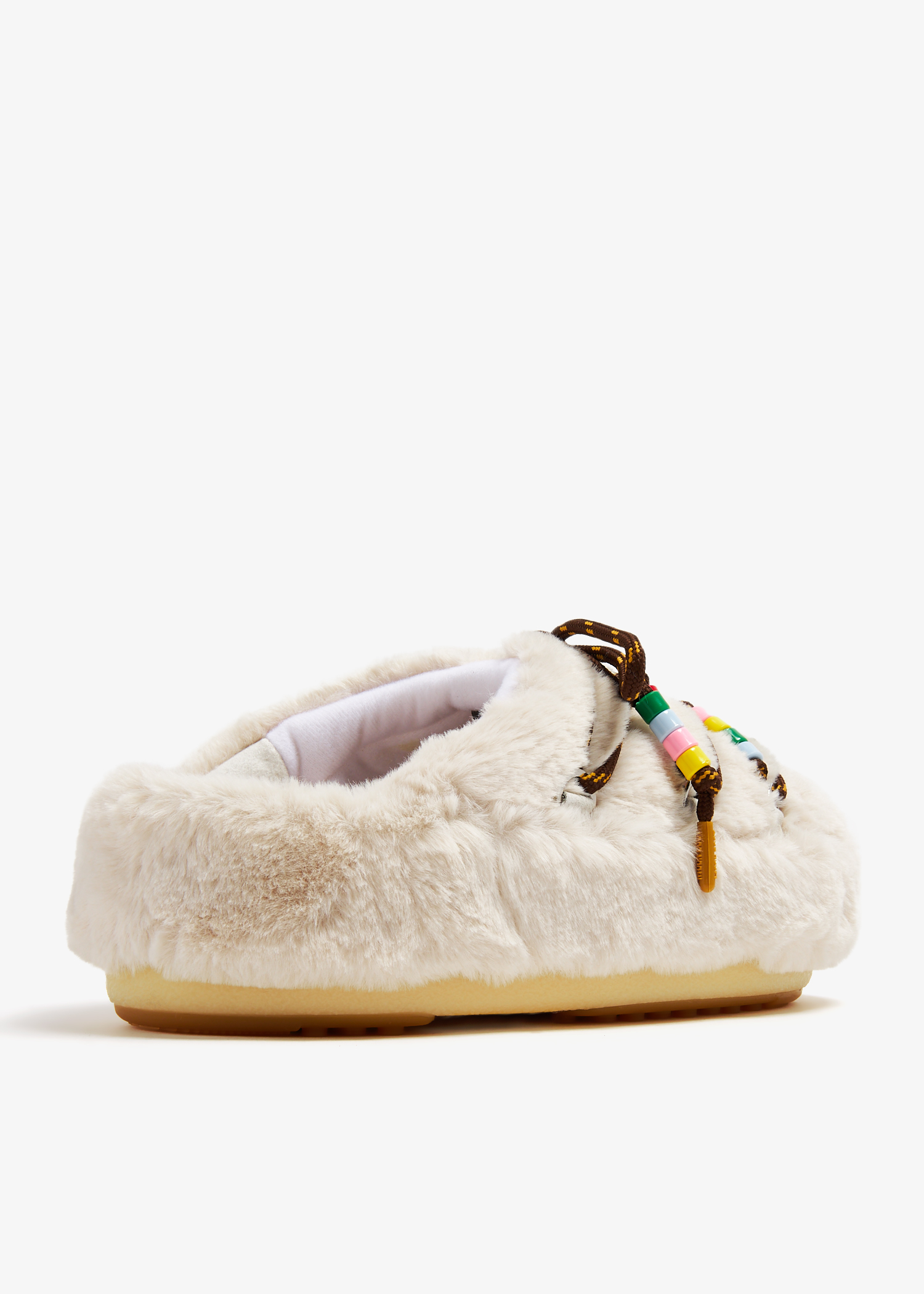 Melt the lady / moon cut mule 靴