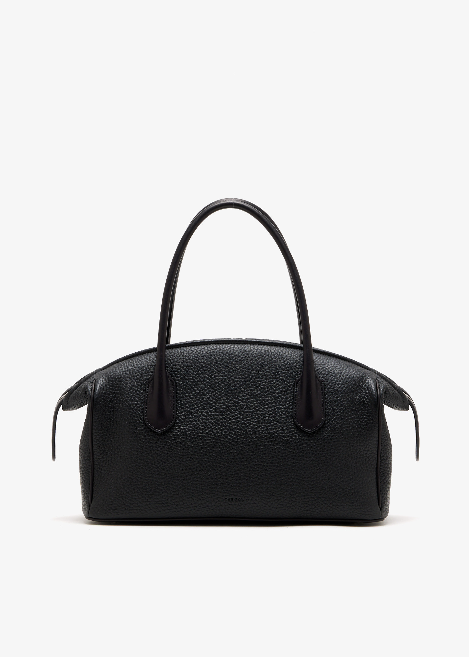 

Ewa curved top-handle bag, Black