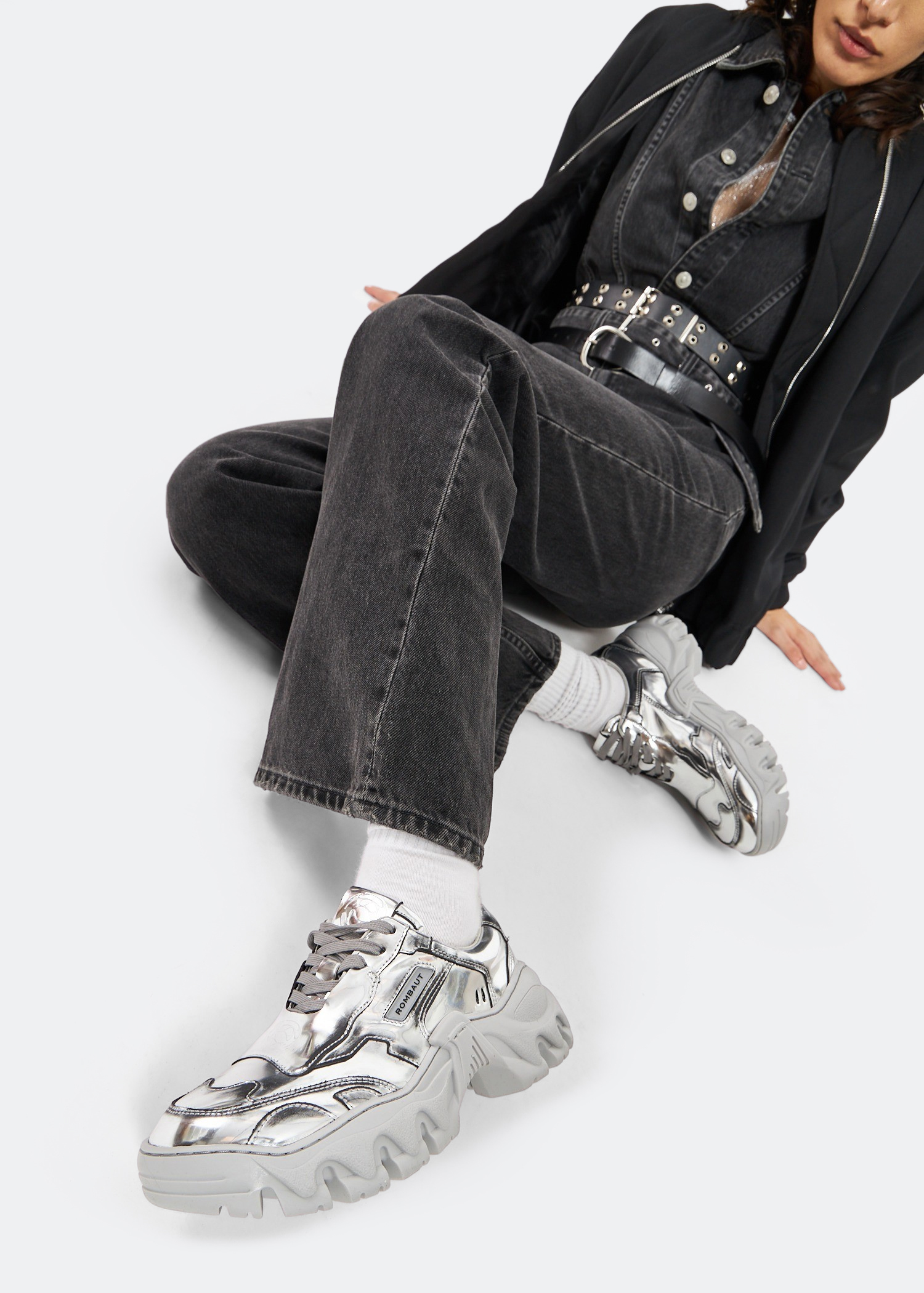 

Boccaccio II sneakers, Silver