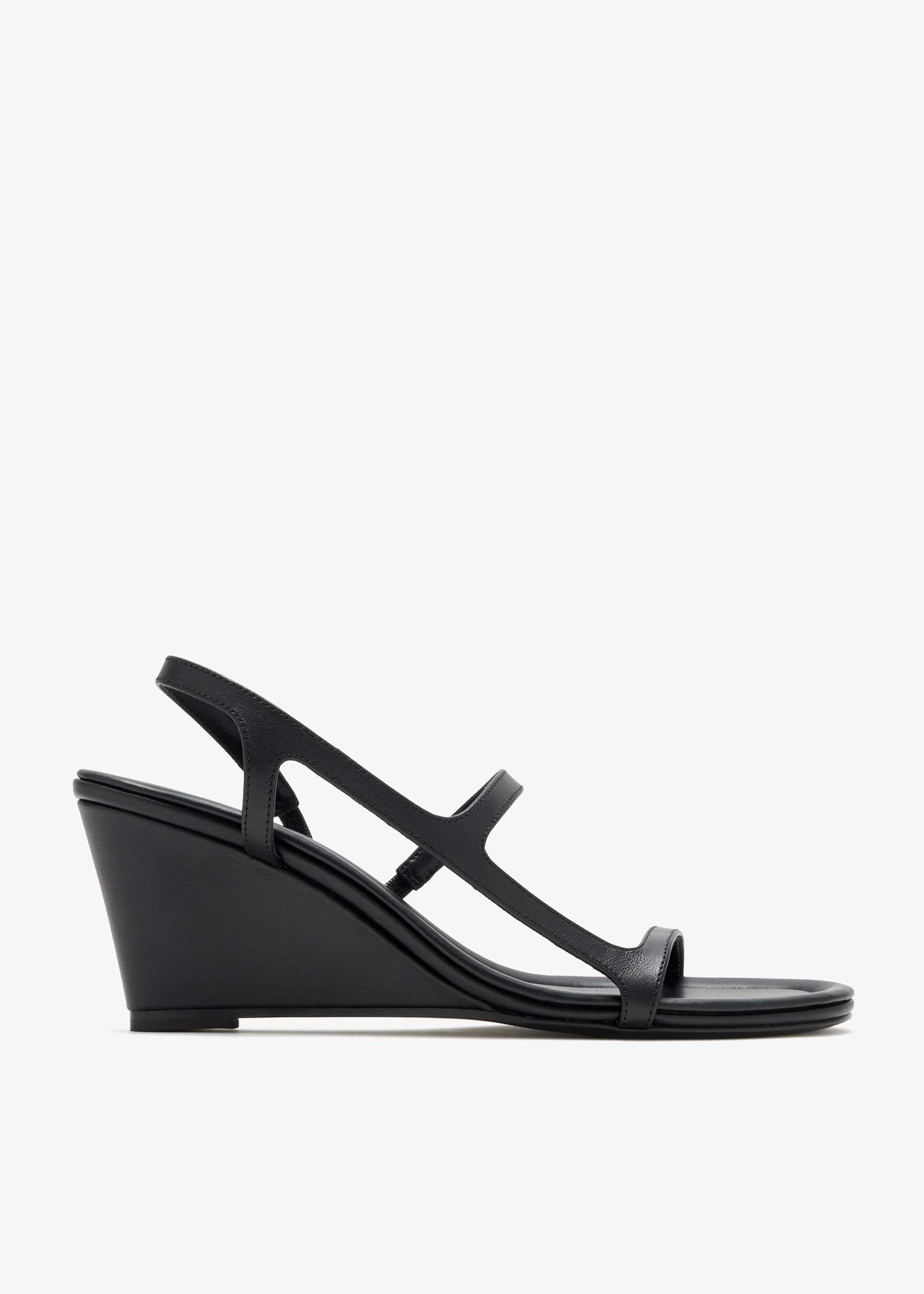 

High wedge sandals, Black